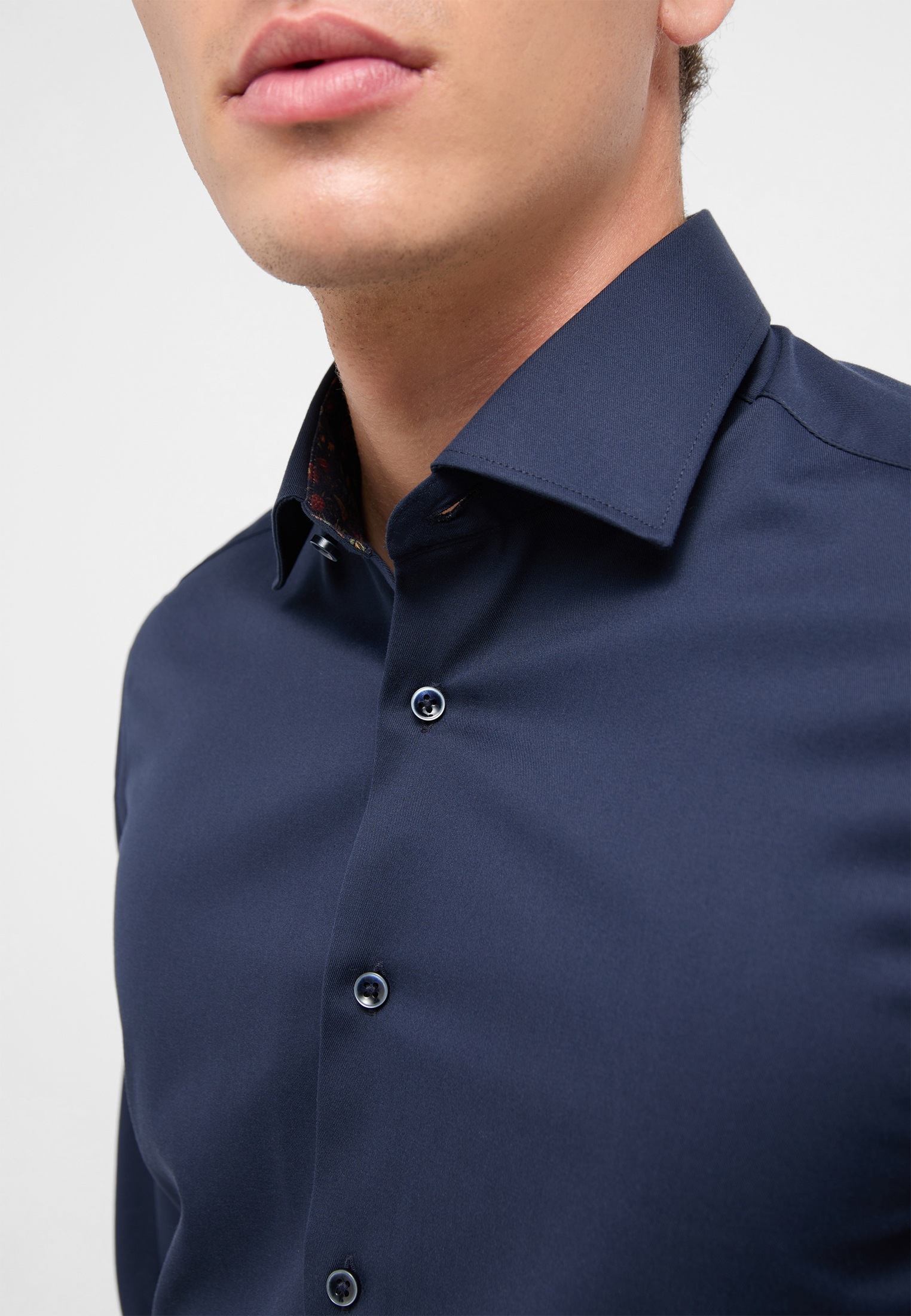 Eterna Langarmhemd »SLIM FIT«