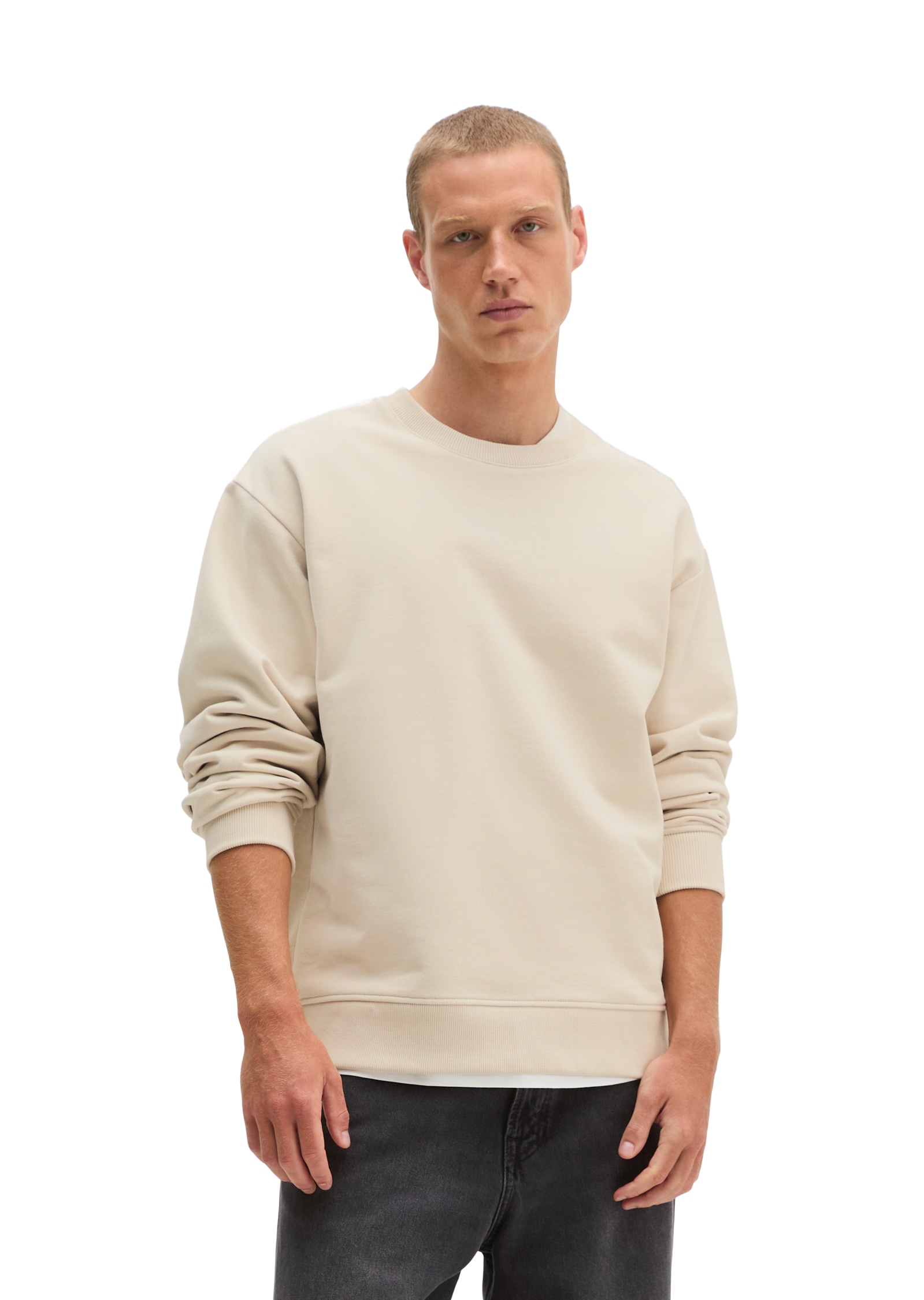 Marc O'Polo Sweatshirt , mit Logostickerei auf dem Rücken
