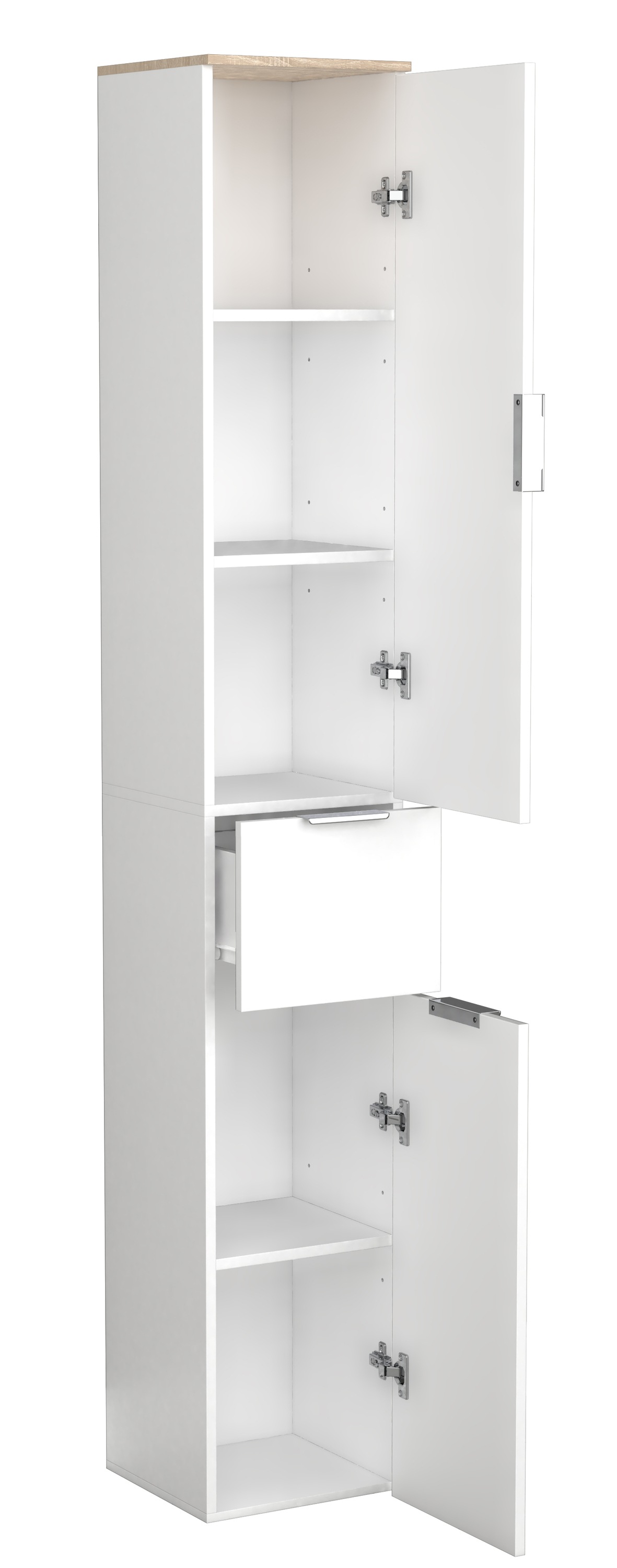 VCM Hochschrank »Holz Badmöbel Badschrank Hochschrank Donali«