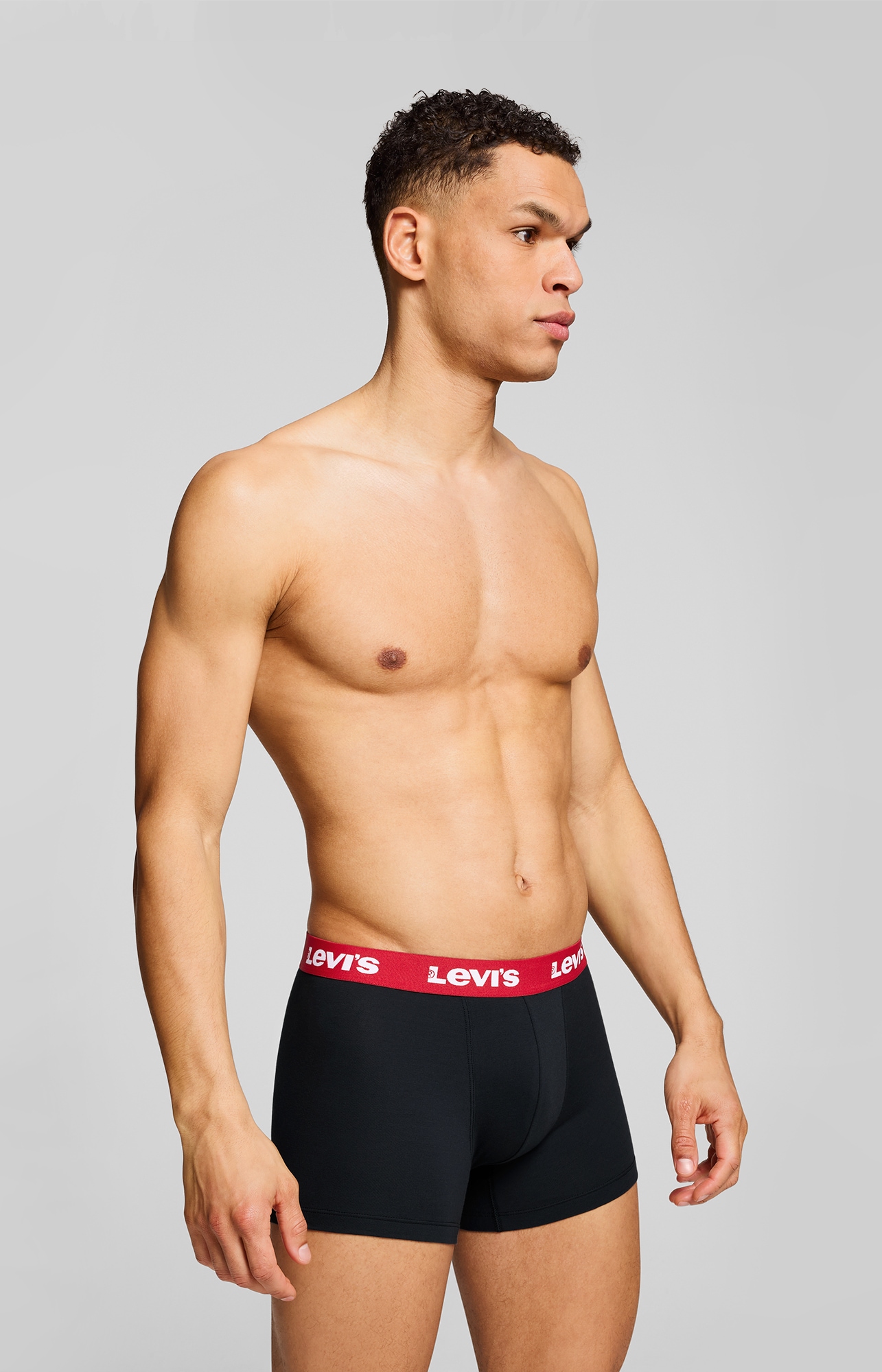 Levi's® Boxershorts »LEVIS MEN REPEAT LOGO BOXER BRIEF« 2er Pack,  ohne Eingriff, Logobund, elastisch