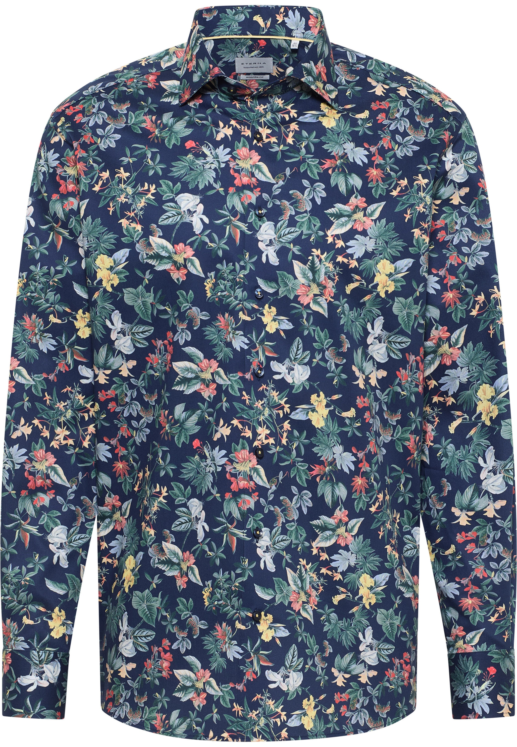 Eterna Langarmhemd »MODERN FIT«, NON IRON (bügelfrei)