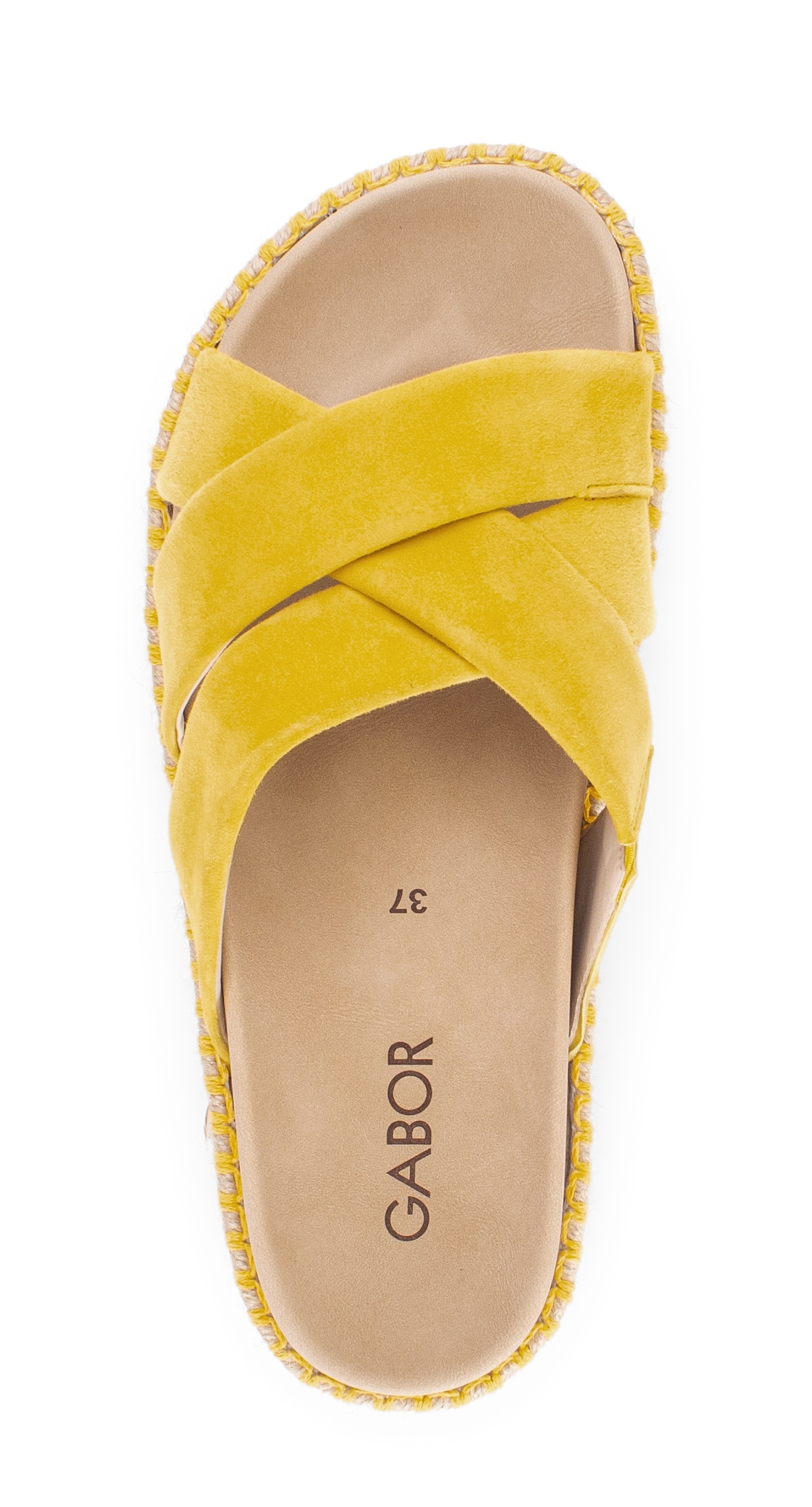 Gabor Pantolette  Plateau, Sommerschuh, Schlupfschuh in modischer Optik