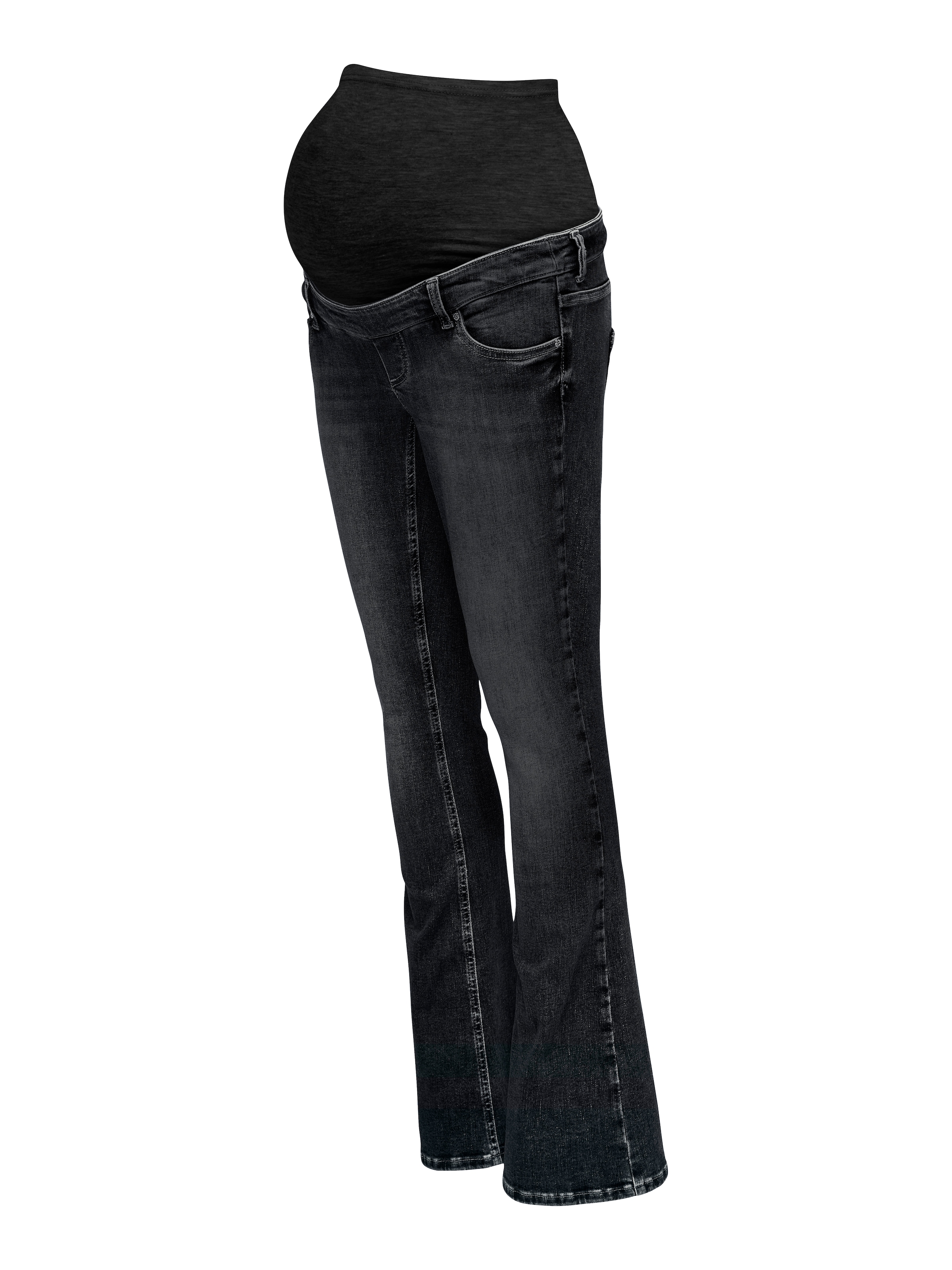 ONLY MATERNITY Bootcut-Jeans »OLMBLUSH MID WAIST FLARED DNM BOX NOOS«