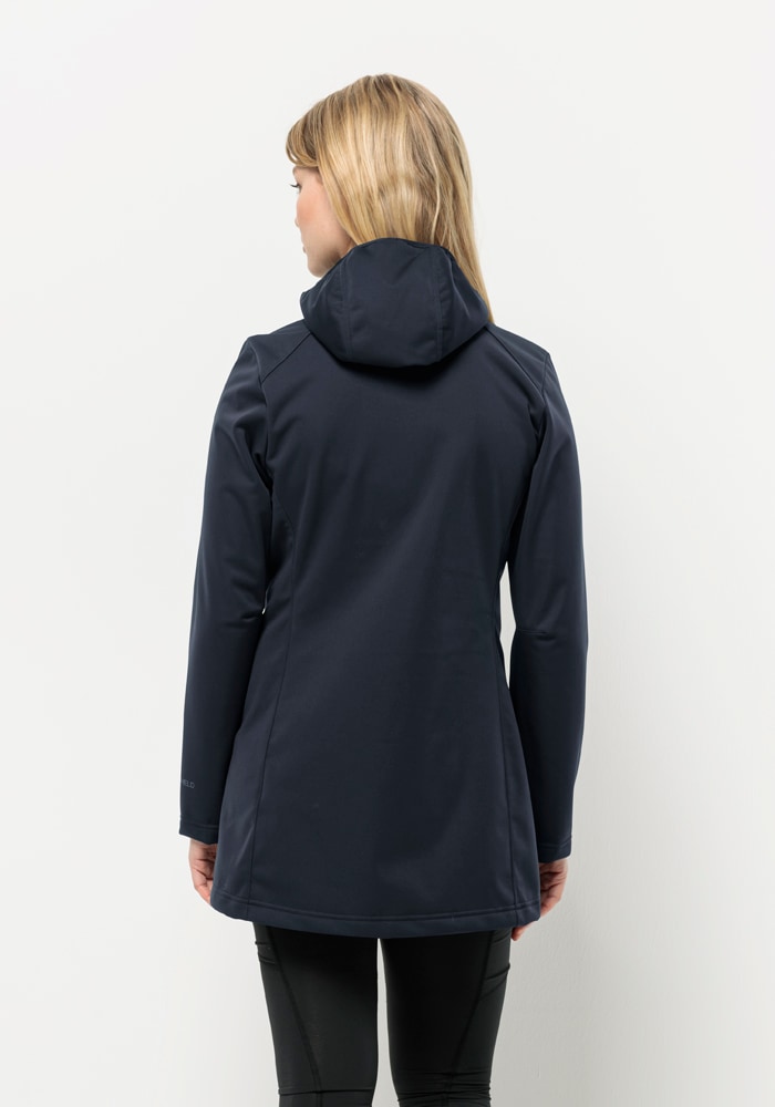 Jack Wolfskin Softshellmantel »WINDHAIN COAT W«