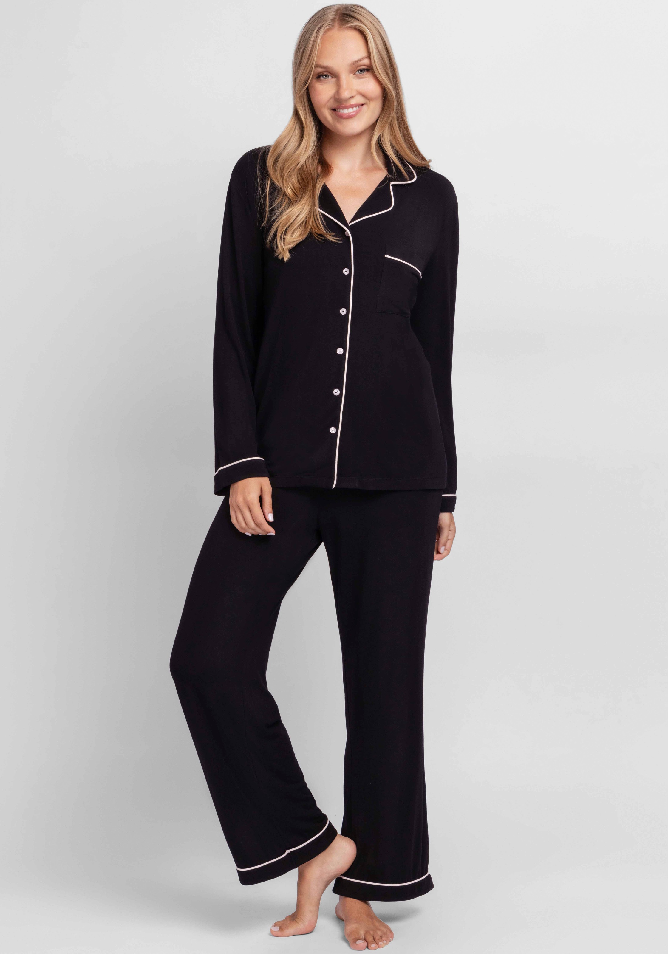 Dorina Damen Pyjama »CHARLI« Set, Größe XXL