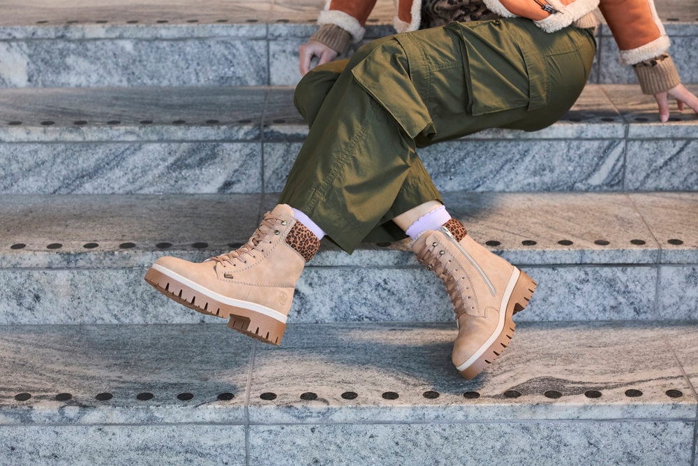 Rieker Winterstiefelette  Plateauboots, Schnürboots mit wasserabweisender riekerTEX-Membran