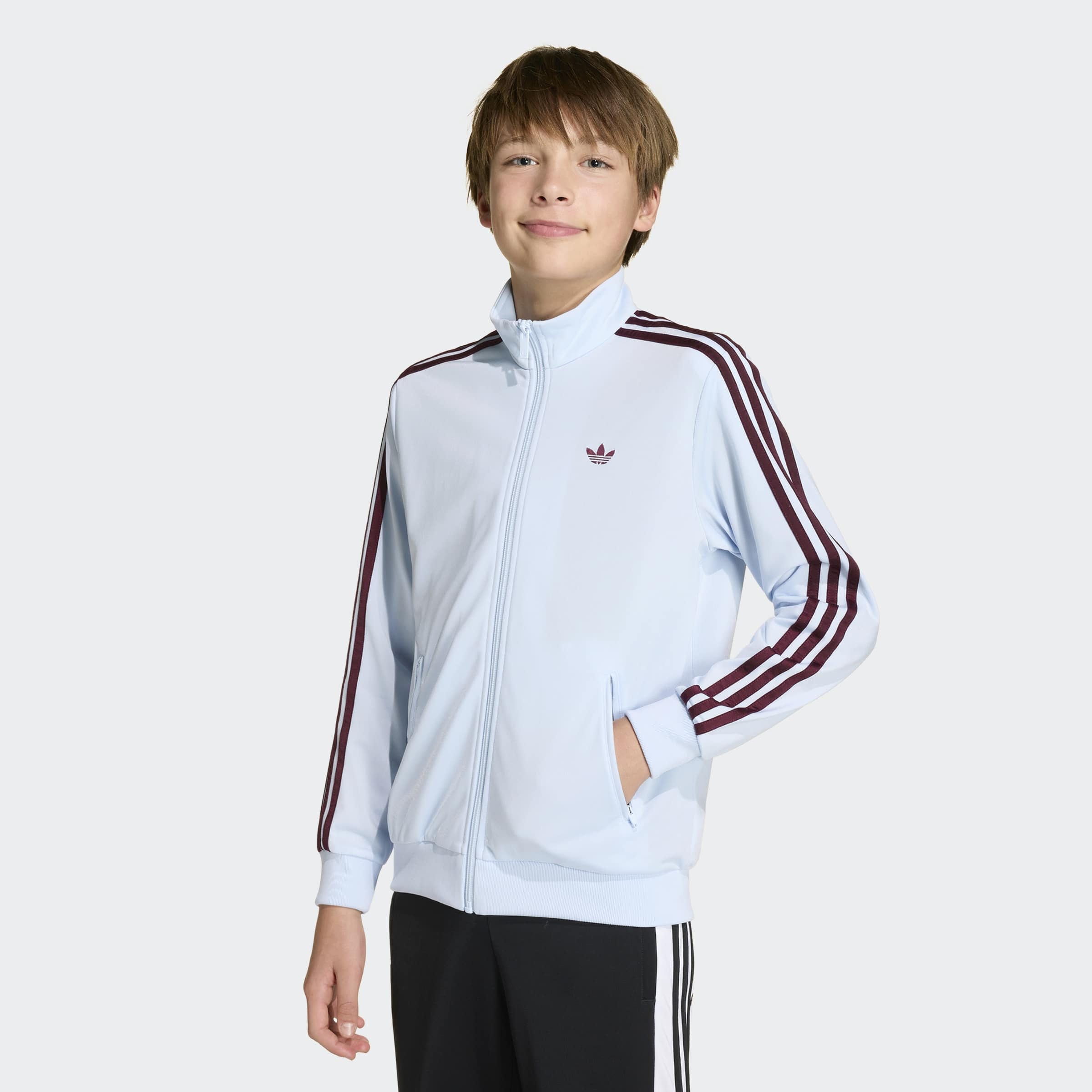 adidas Originals Trainingsjacke »FIREBIRD LO TT« für Kinder, mit geradem Abschluss