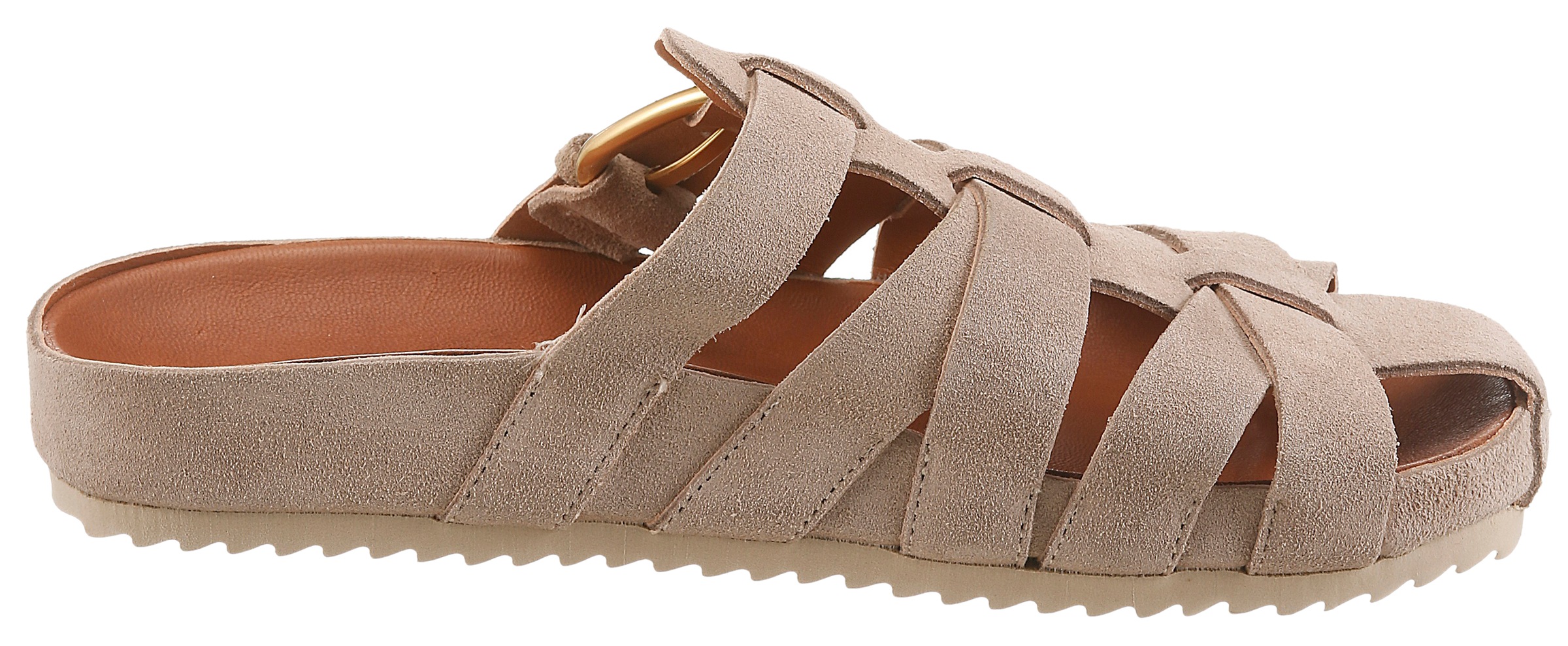 VERBENAS Pantolette »MAVEN SERRAJE«  Sommerschuh, Strandschuh, Hausschuh mit verstellbarer Schnalle