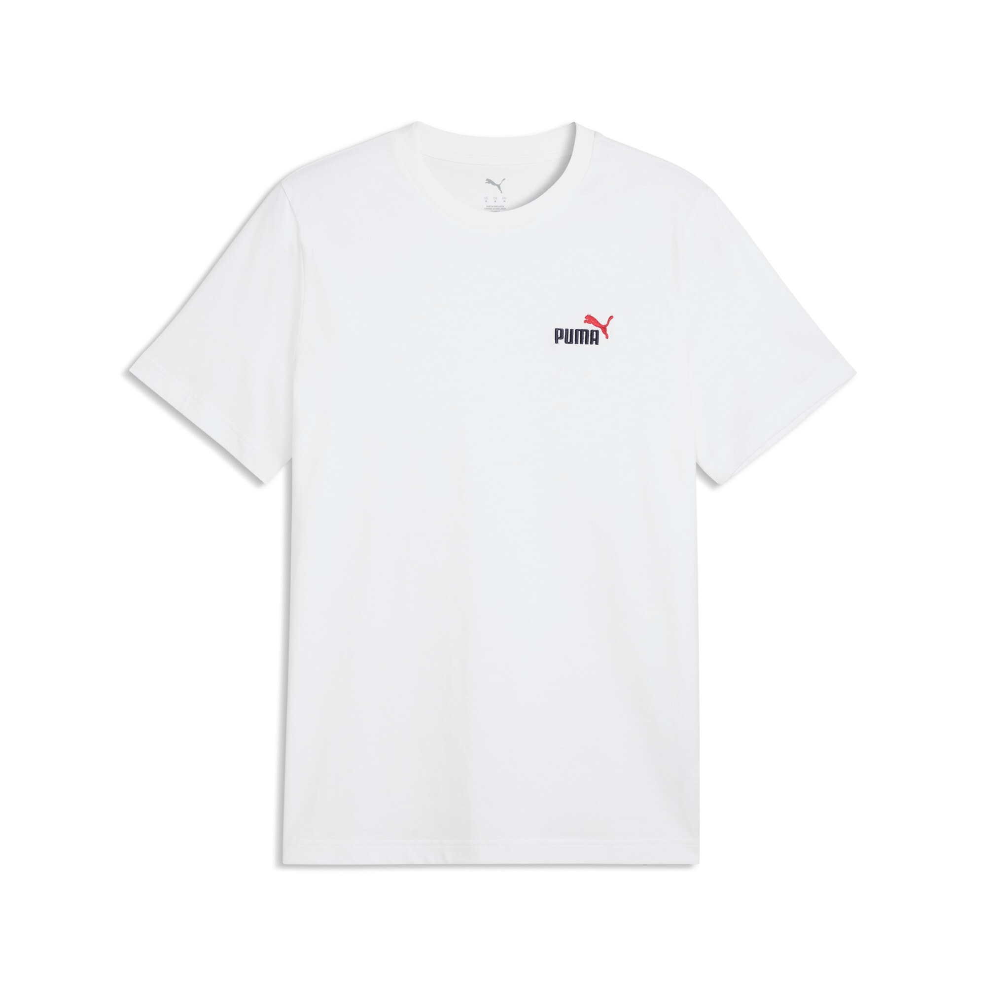 PUMA T-Shirt »ESS 2 COLOR SMALL NO. 1 LOGO TEE« reguläre Passform, Kurzarm, Rundhalsausschnitt