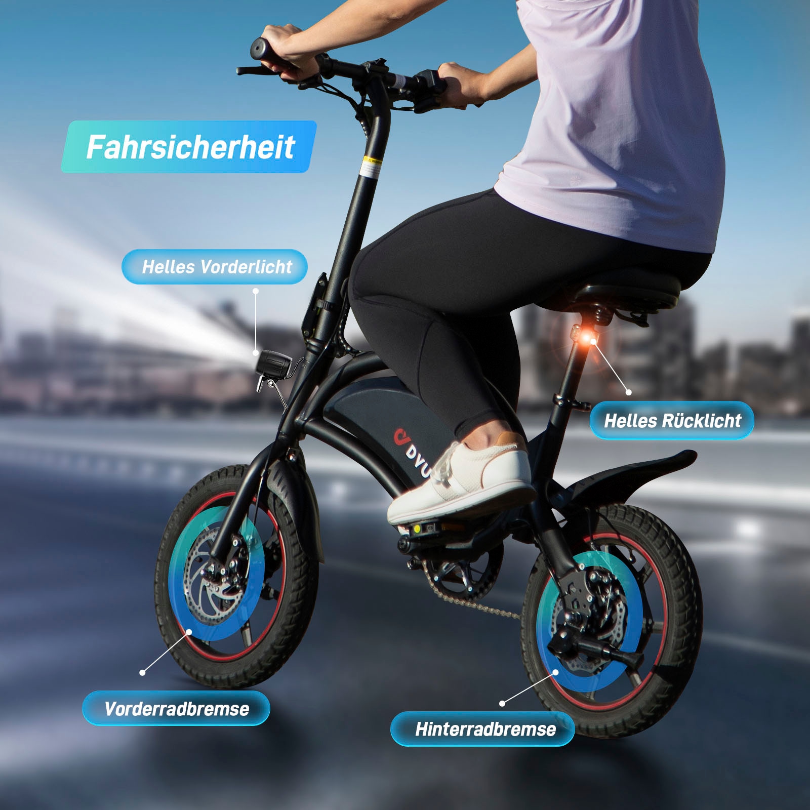 DYU »DYU D3S« Mittelmotor 250 W Packung, 