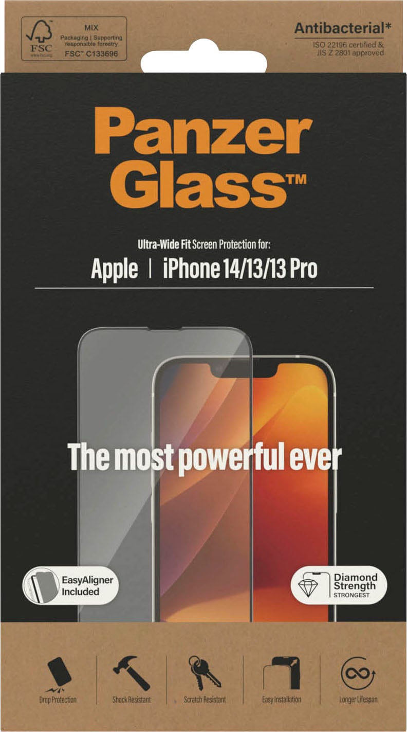 PanzerGlass Displayschutzglas »PanzerGlass™ Clear Glass Displayschutz für iPhone 14«