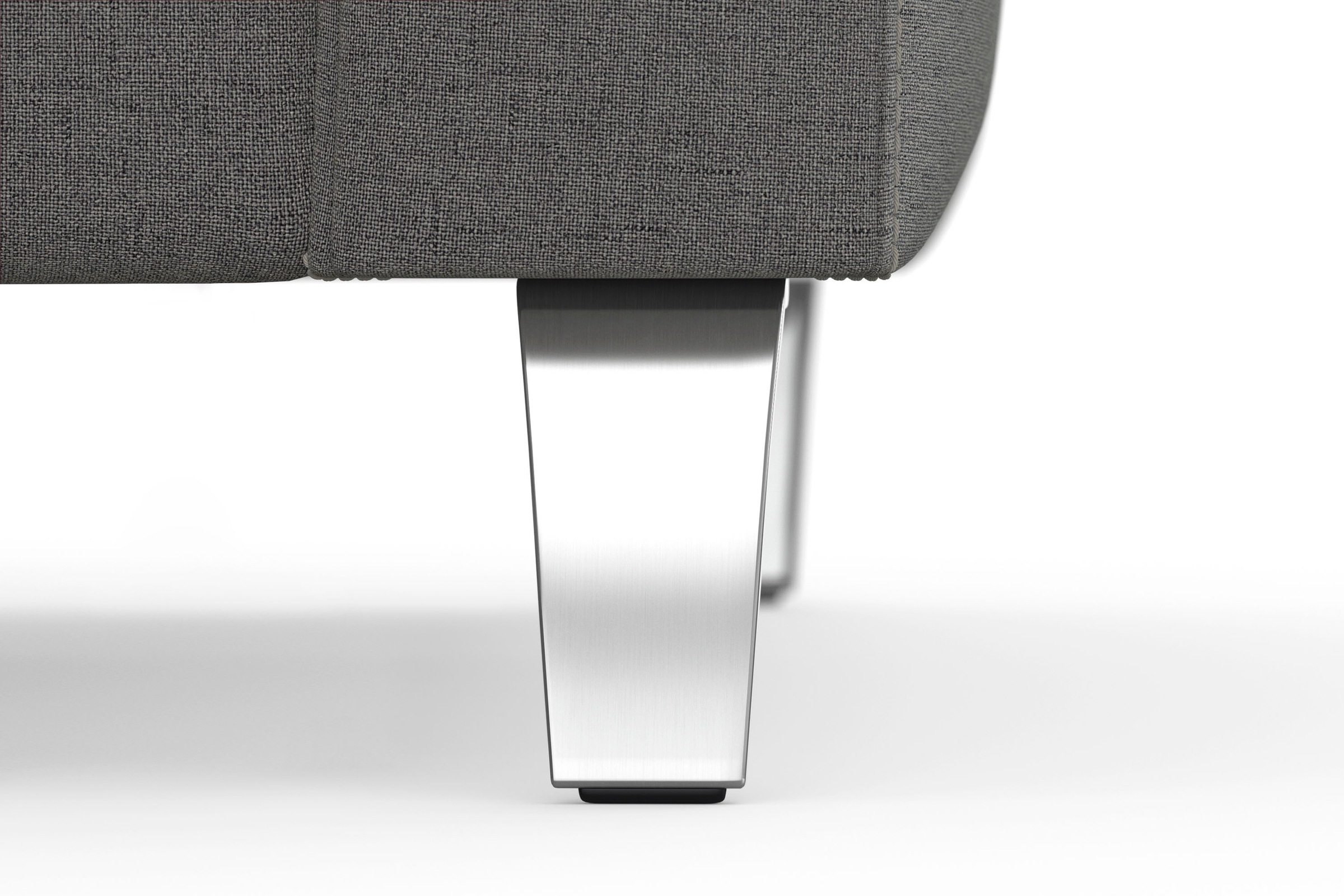 sit&more Ecksofa »Visby L-Form« Wahlweise mit Bettfunktion und Stauraum, frei im Raum stellbar