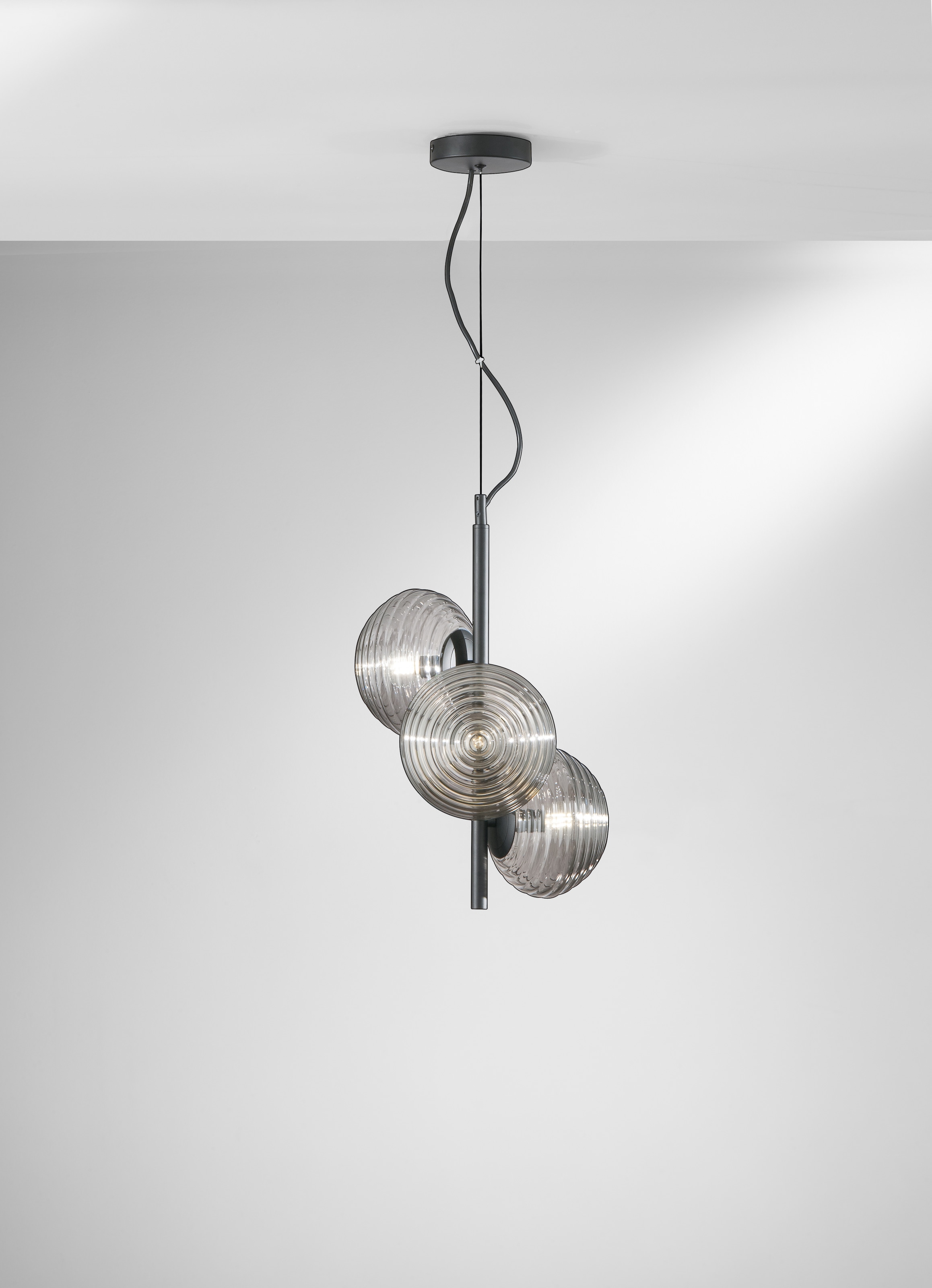 ECO-LIGHT Pendelleuchte »Pendelleuchte RIPPLE«, 3 flammig, Leuchtmittel E27 | Leuchtmittel wechselbar