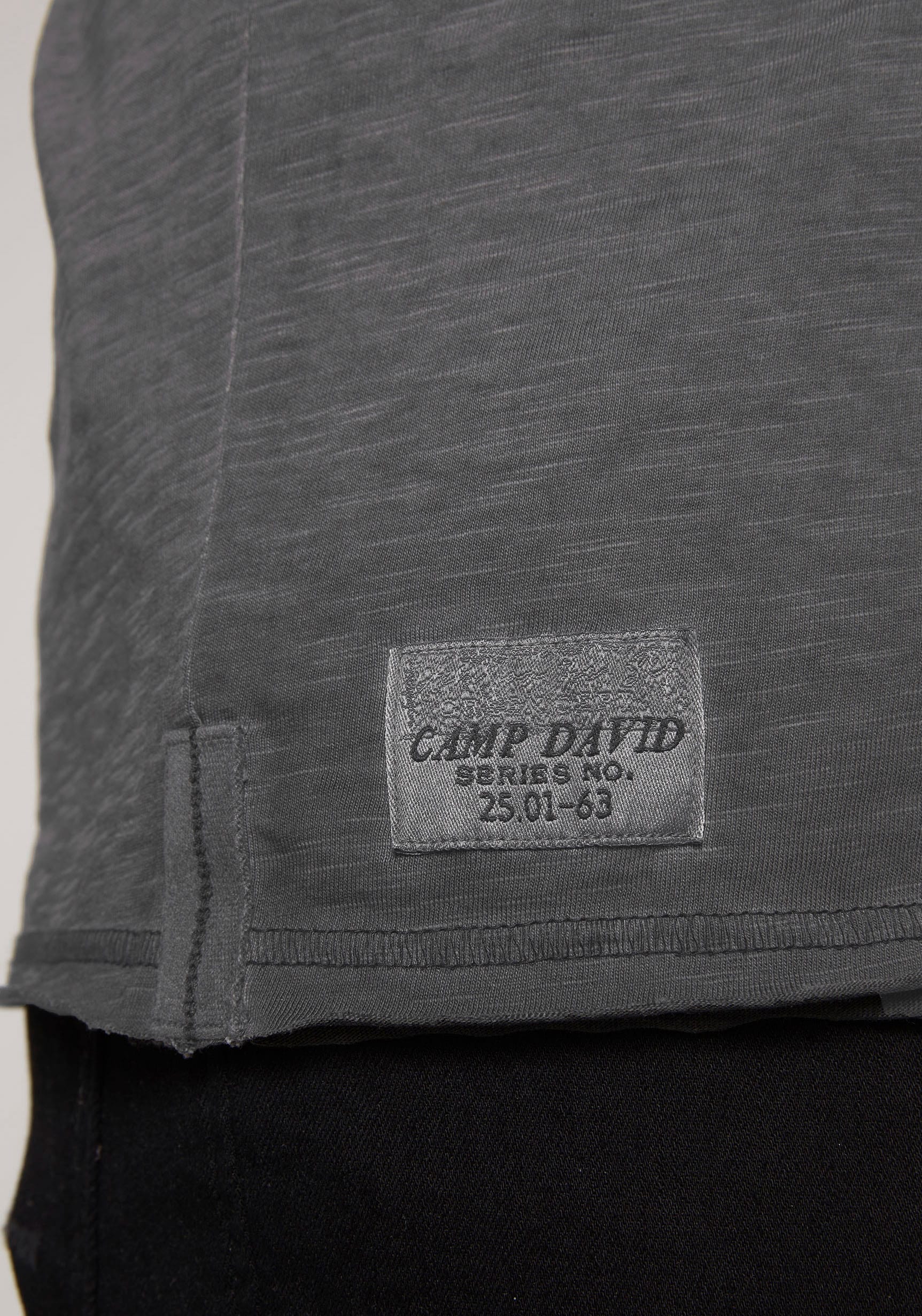 CAMP DAVID OTTO mit Langarmshirt, online Logodruck bei kaufen
