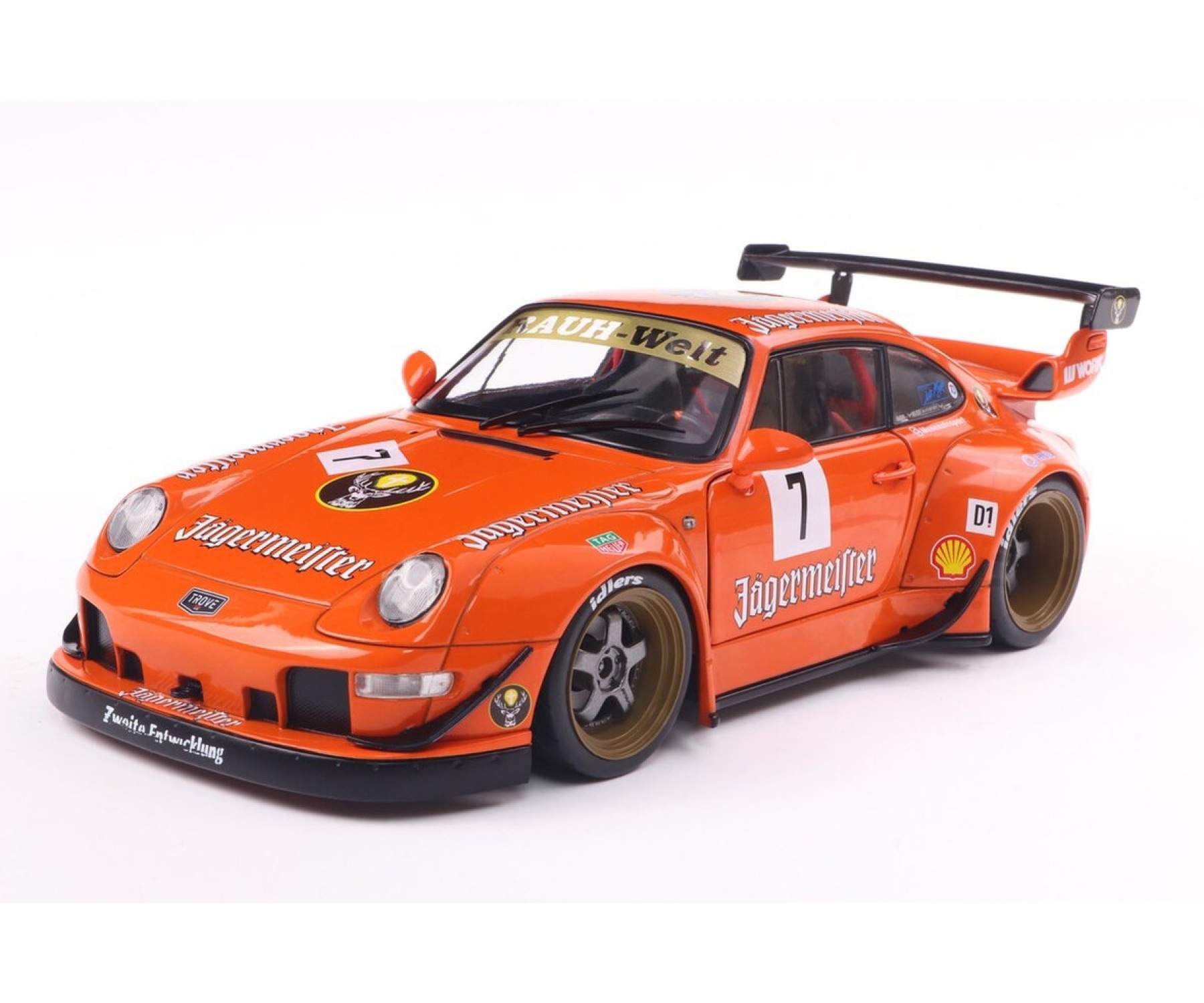 SOLiDO Modellauto »RWB Bodyk. Porsche Jägermeister« 1:18