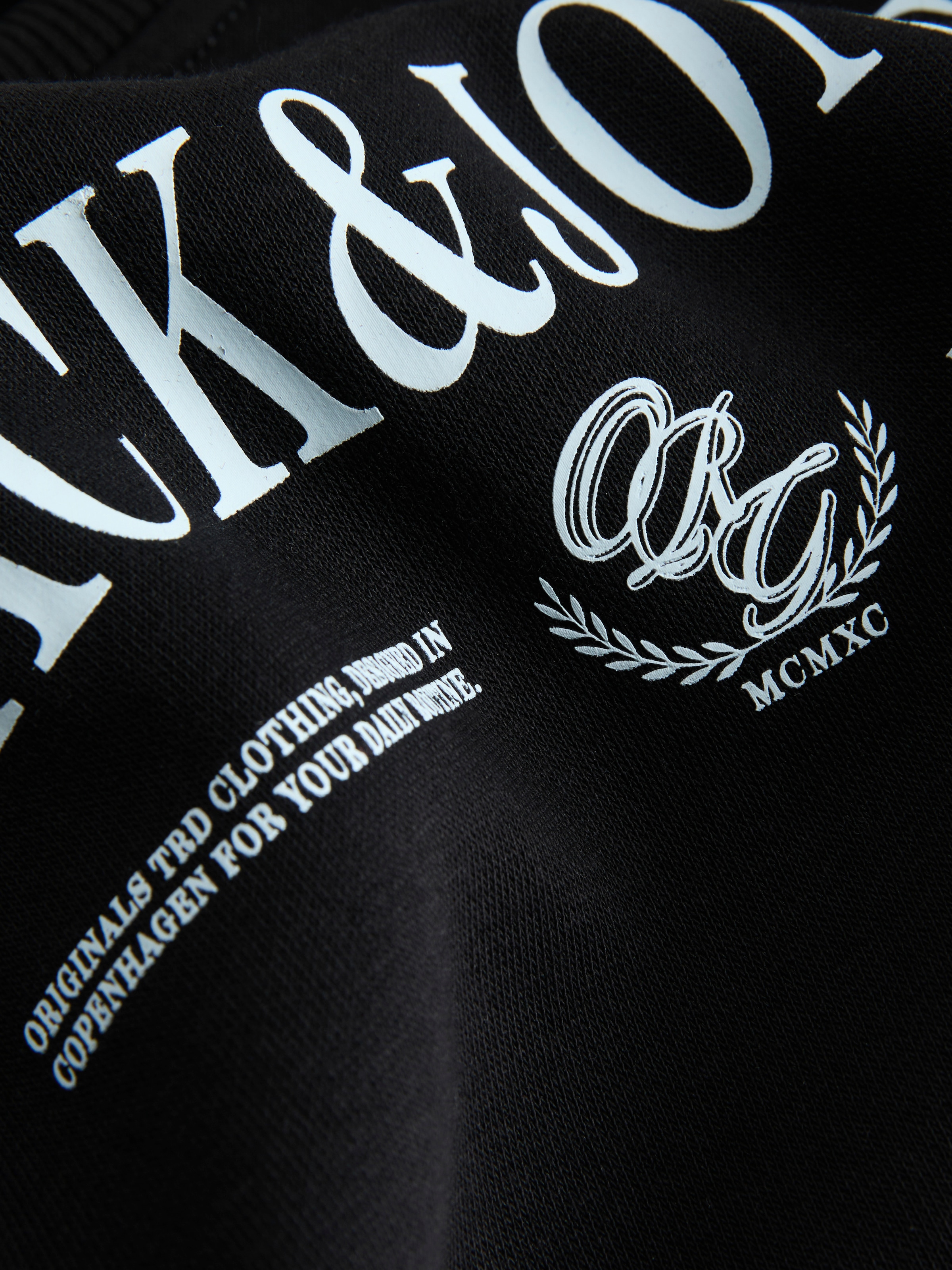 Jack & Jones Sweatshirt »JORFREDERIKSBERG BRANDING SWEAT CN FST«, Baumwollmischung, regular fit
