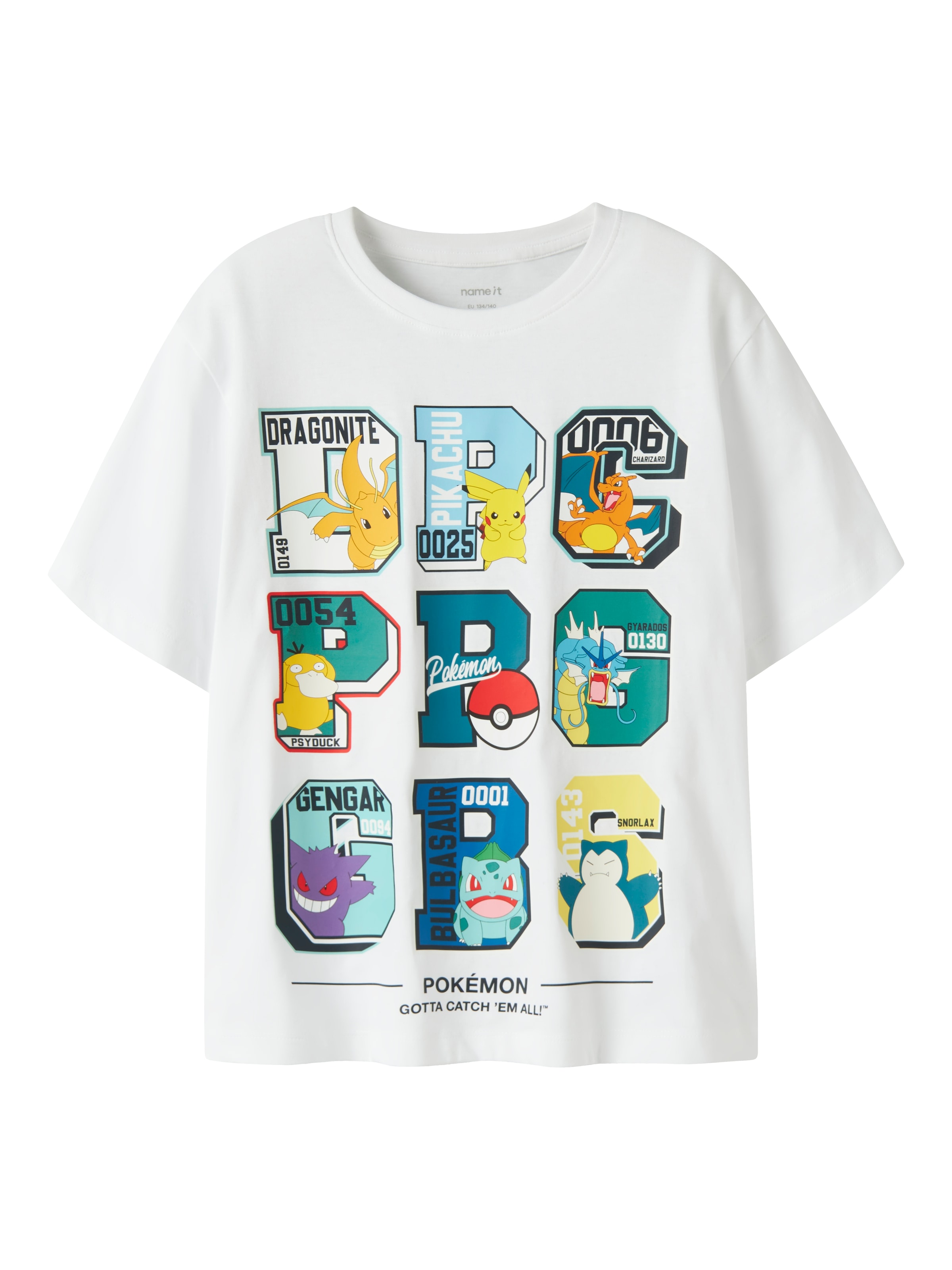 Name It T-Shirt »NKMJULIO POKEMON SS NREG TOP NOOS SKY« Baumwolle, regular fit