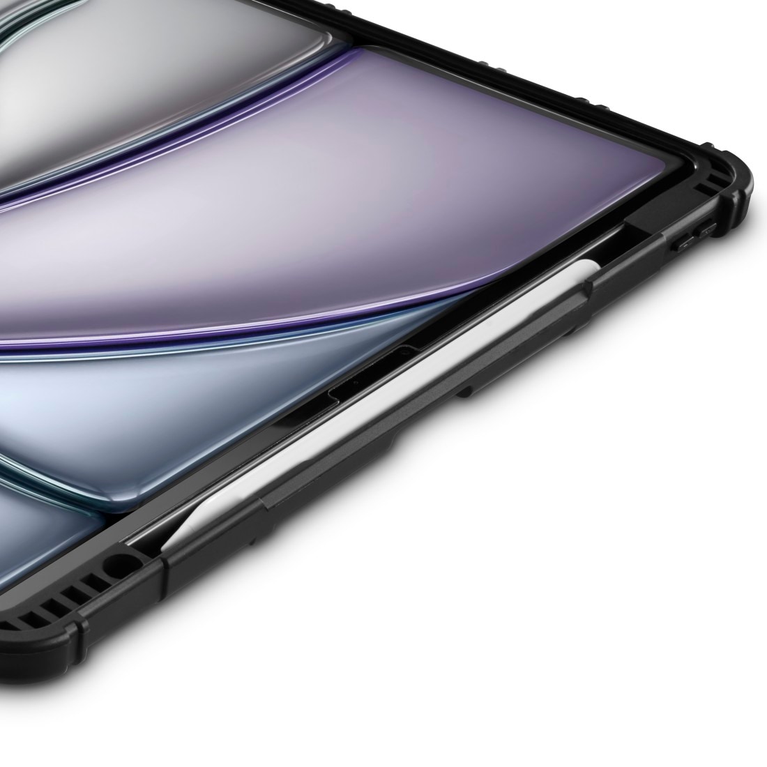 Hama Tablet-Hülle »Outdoor-Tablet-Hülle für iPad Air 13“, stoßfest, Standfunktion« Tablet Stoßschutz, Stifthalter, Standfunktion, transparenter Rücken
