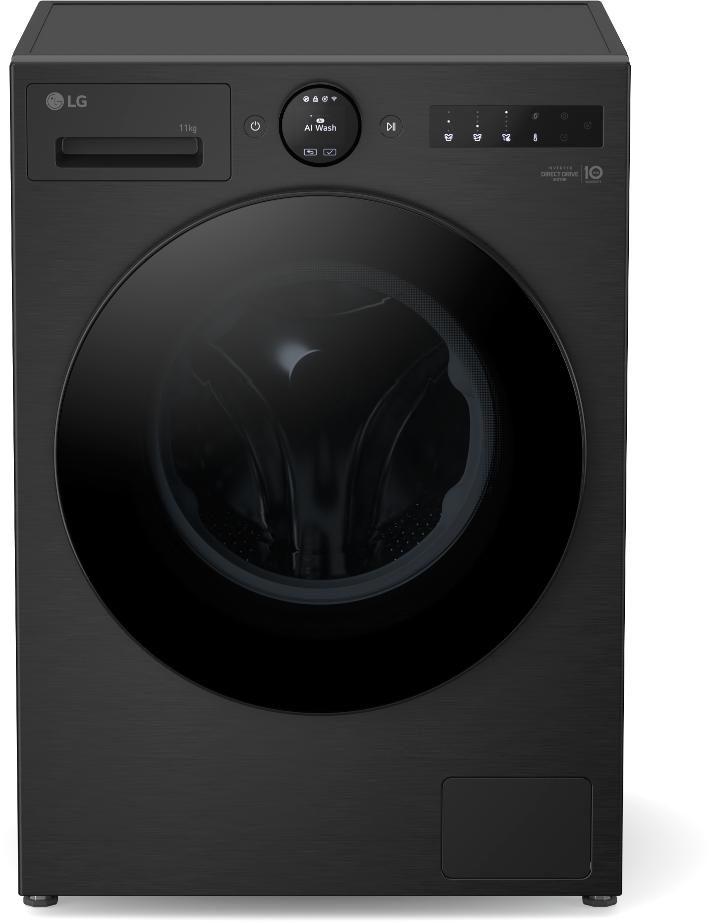 LG Waschmaschine »F4WX801YB« 11 kg 1400 U/min digitales Touchdisplay