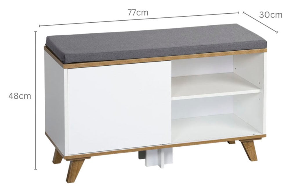 KESPER® Schuhschrank »KESPER Schuhschrank mit Sitzkissen«