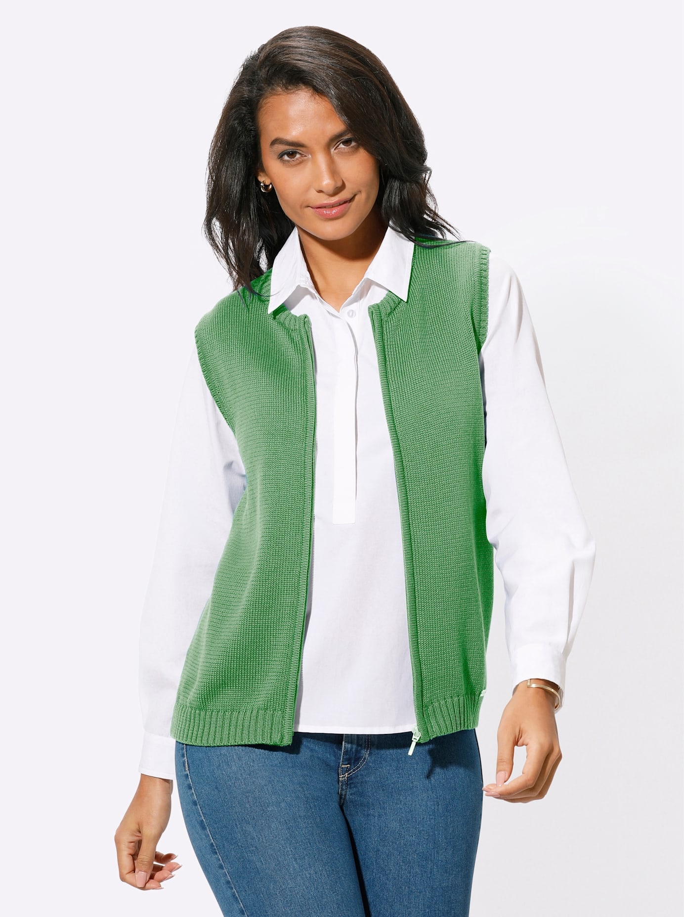 Casual Looks Strickweste