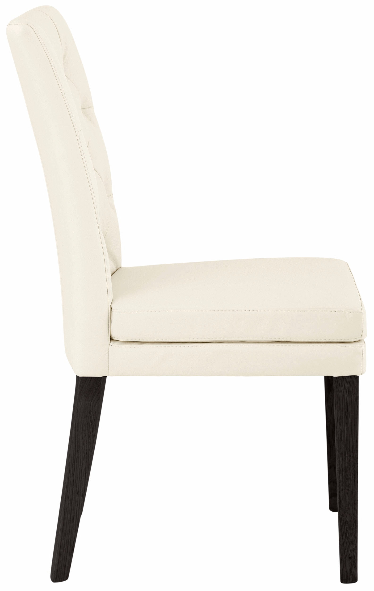 Home affaire 4-Fußstuhl »Colorado« (Set) 2 Stk.Beine aus Buche, wengefarben lackiert, Im 2er, 4er oder 6er-Set