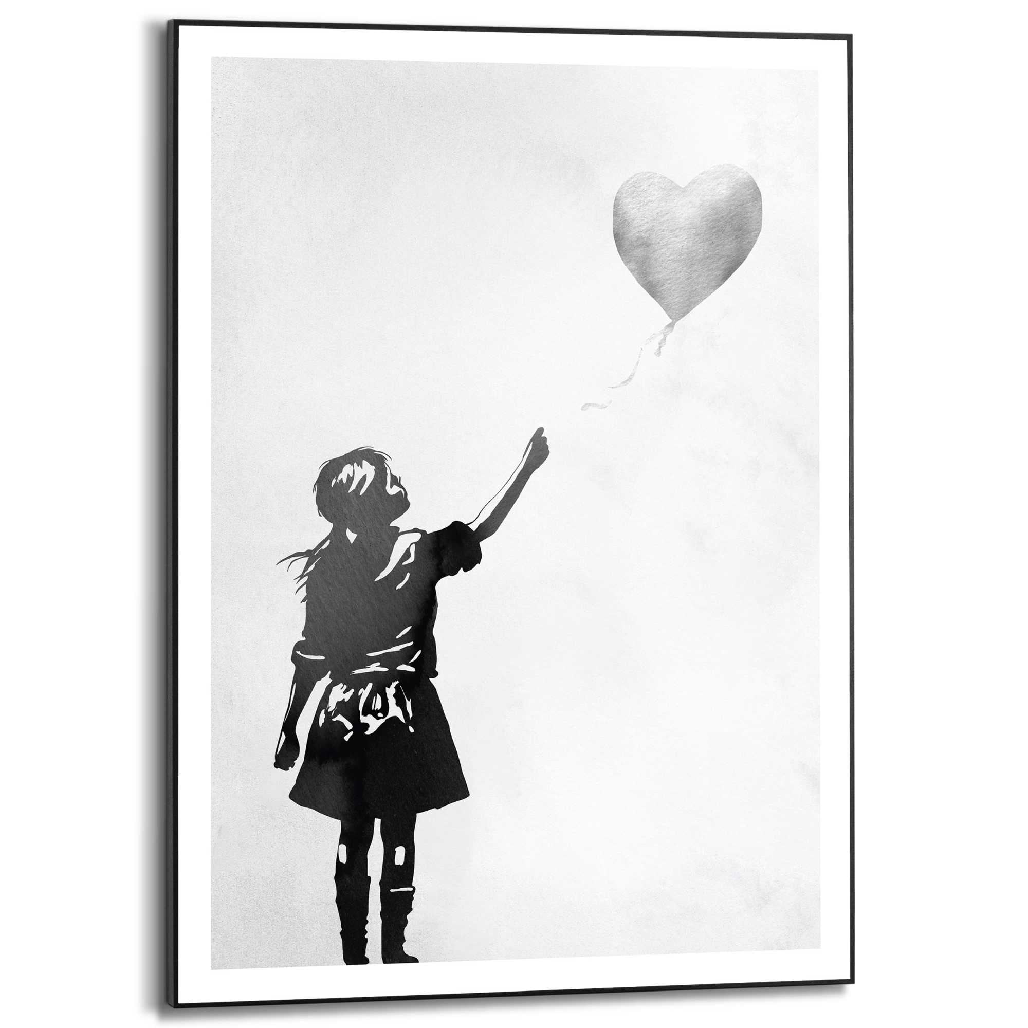 Reinders! Bild mit Rahmen »Balloon Girl«