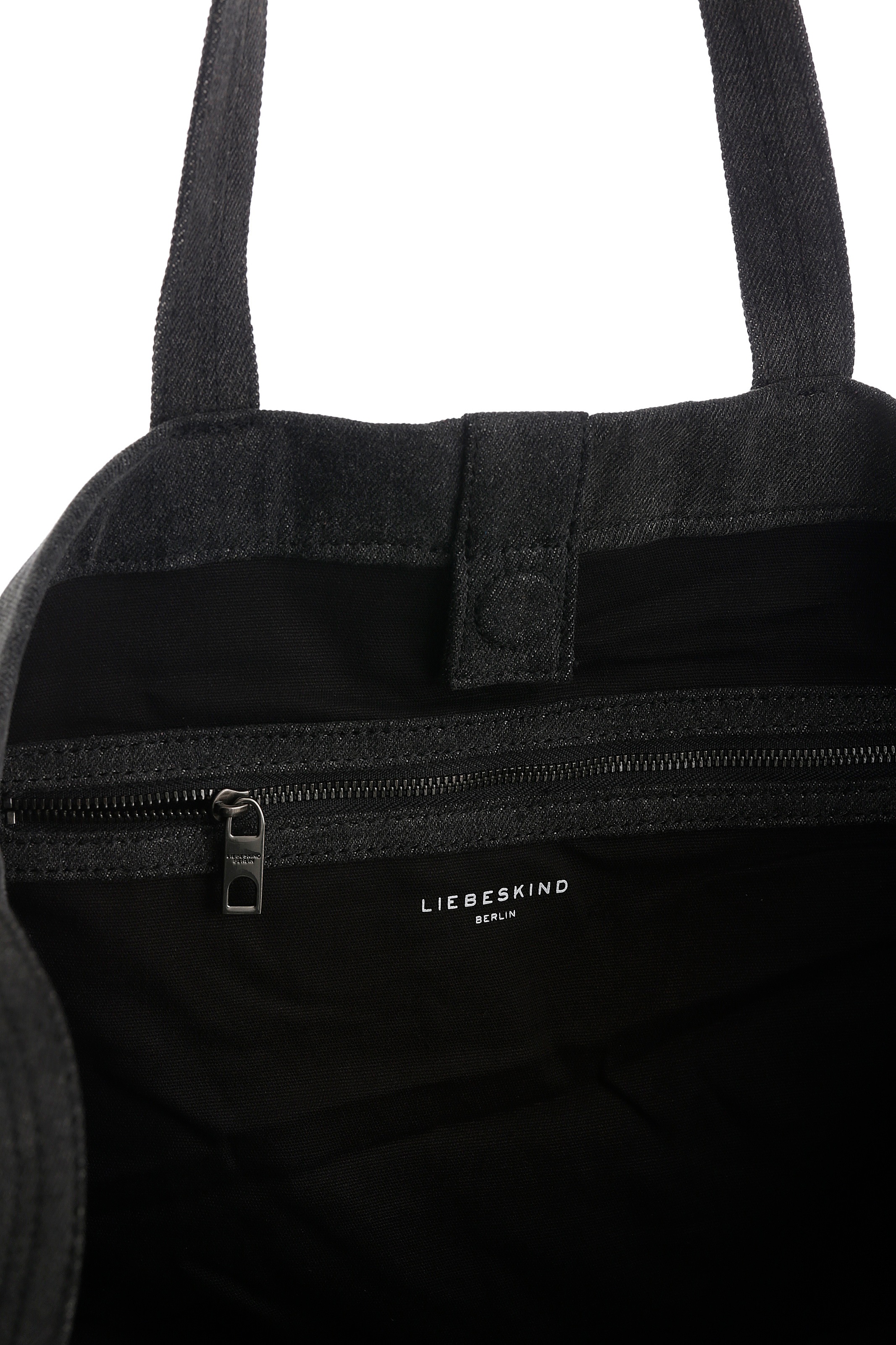 Liebeskind Berlin Shopper »Shopper ELVIRA DENIM«, Henkeltasche, Schultertasche, Handtasche Damen