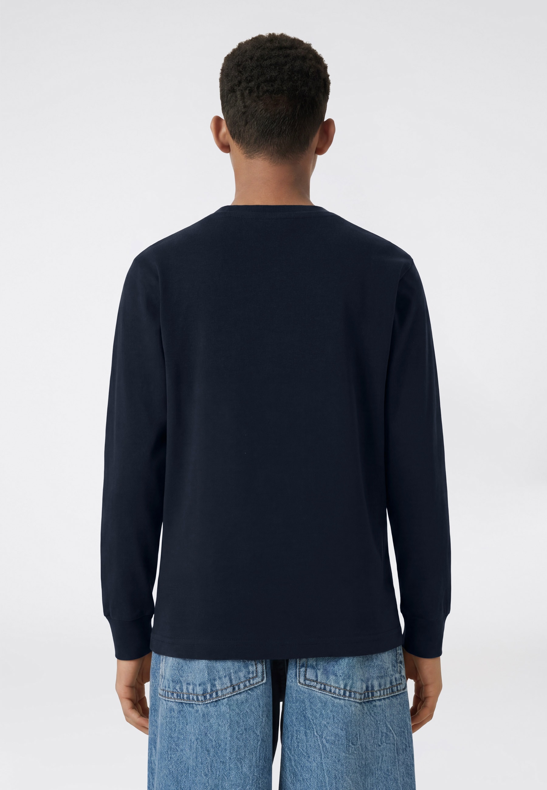 Champion Langarmshirt »SPORTWEAR LONG SLEEVE Standard Fit« für Kinder und Jugendliche, Standard Fit, aus Baumwolle
