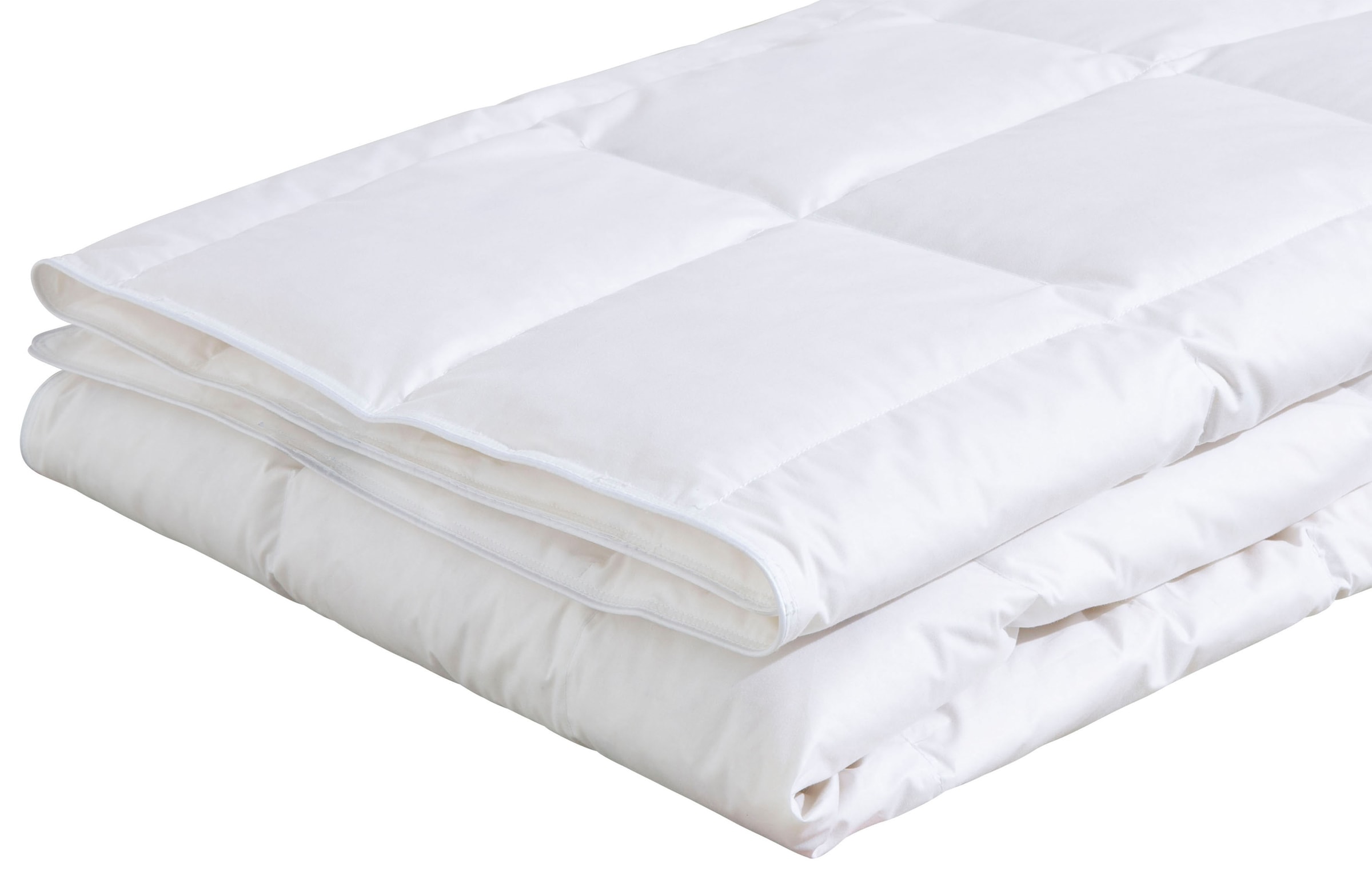 OTTO home Federbettdecke + Kopfkissen »Irah Bettdecke 135x200 cm, 155x220 cm« Set mit Kissen 80x80 cm, Sommer, Winter, Made in Germany