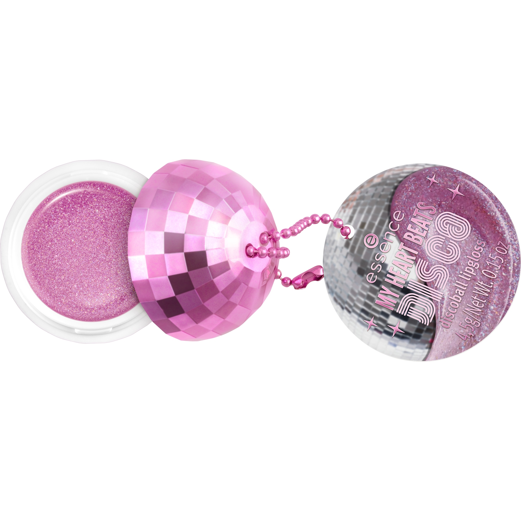 Essence Lipgloss-Set »MY HEART BEATS DISCO«, (Set, 4 tlg.), mit süßem Kirschduft
