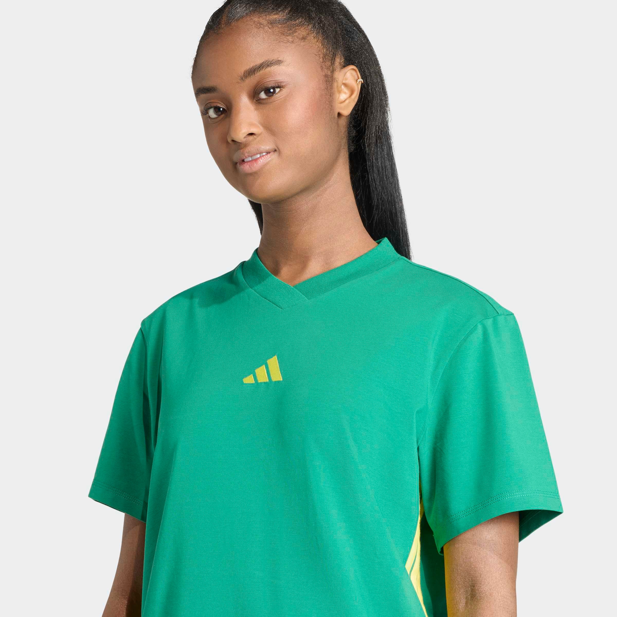 adidas Sportswear Shirtkleid »ESSENTIALS -, 3-STREIFEN, SINGLE JERSEY«