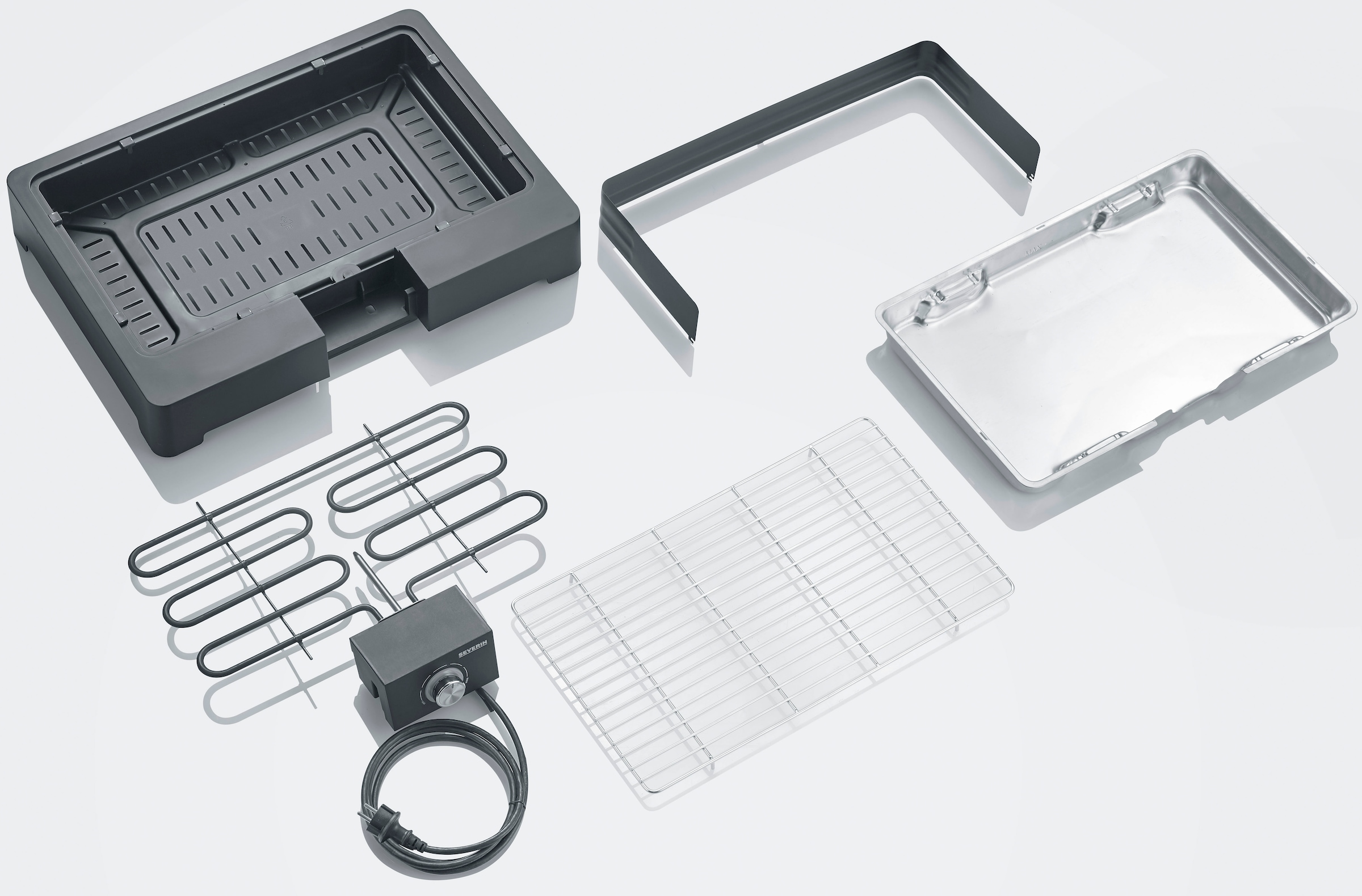 Severin Standgrill »PG 8566«, 2200 W, Elektrogrill mit Grillrost, als Stand- oder Tischgrill nutzbar