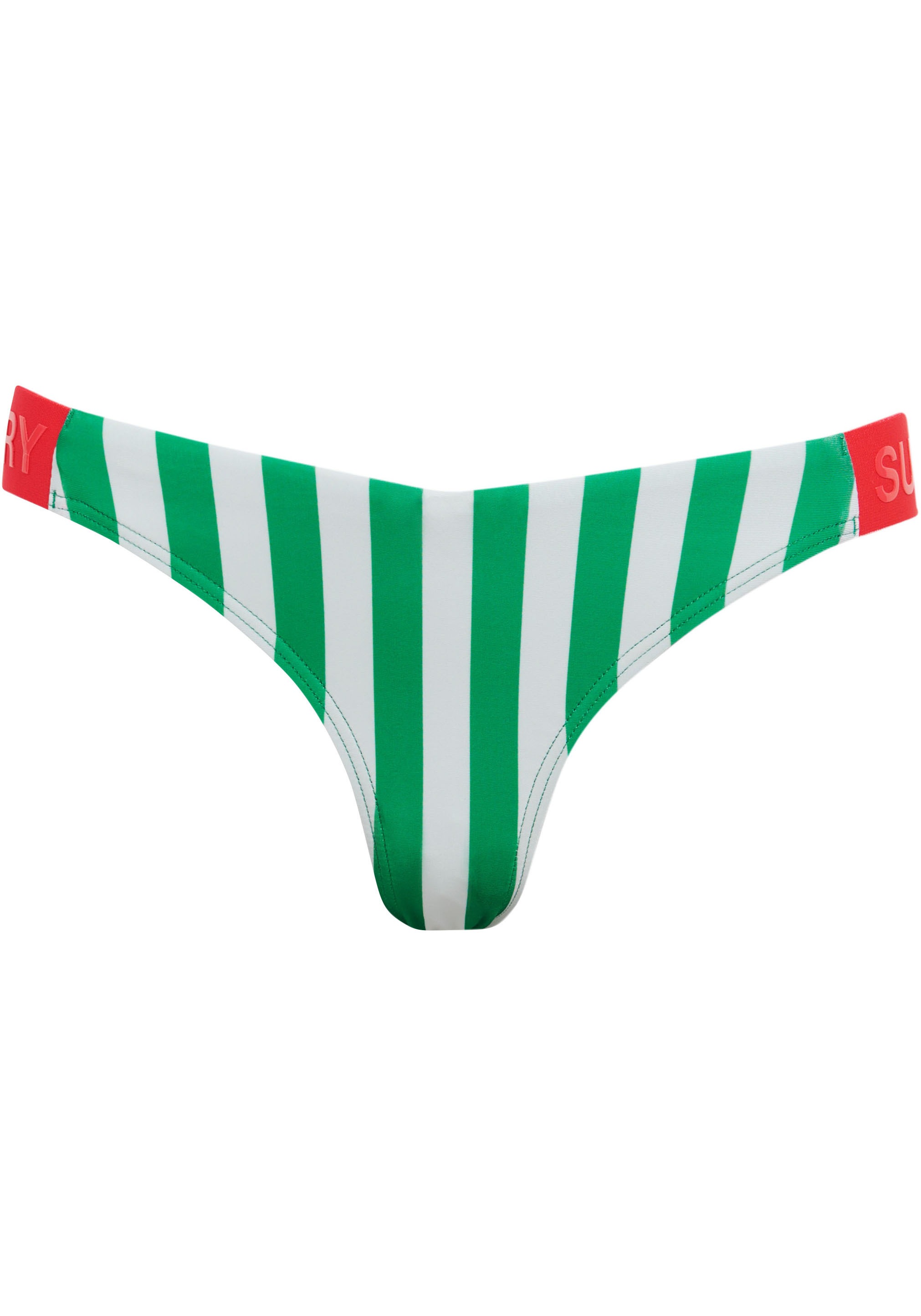 Superdry Bügel-Bikini-Top »STRIPE CHEEKY BIKINI BOTTOMS«, (Set, 2 St.)