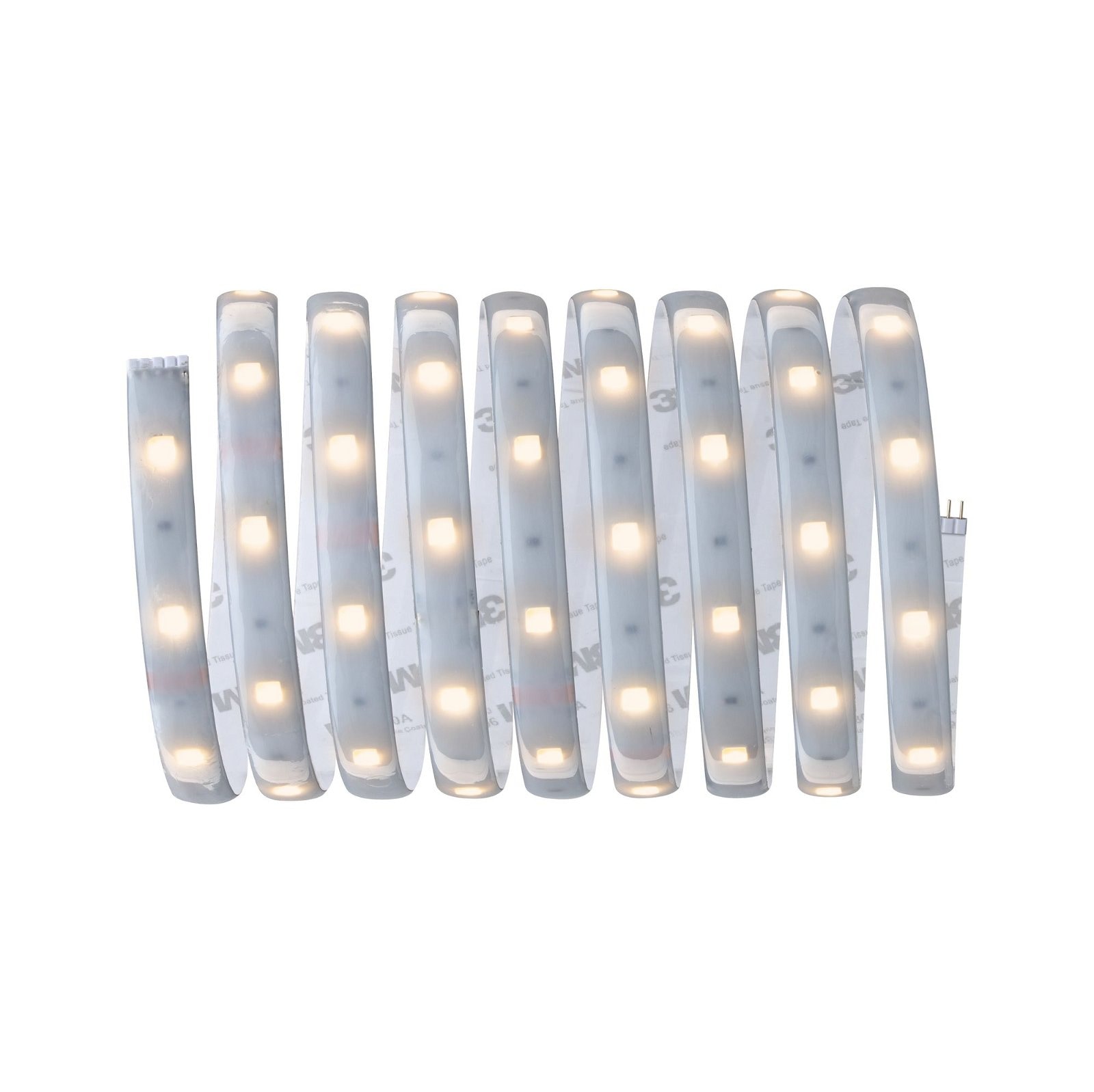 Paulmann LED-Streifen »MaxLED 250 Stripe 2,5m 9W 24V Silber Kunststoff«, 1 St.-flammig, IP44 Cover 2700-6500K TunableWhite