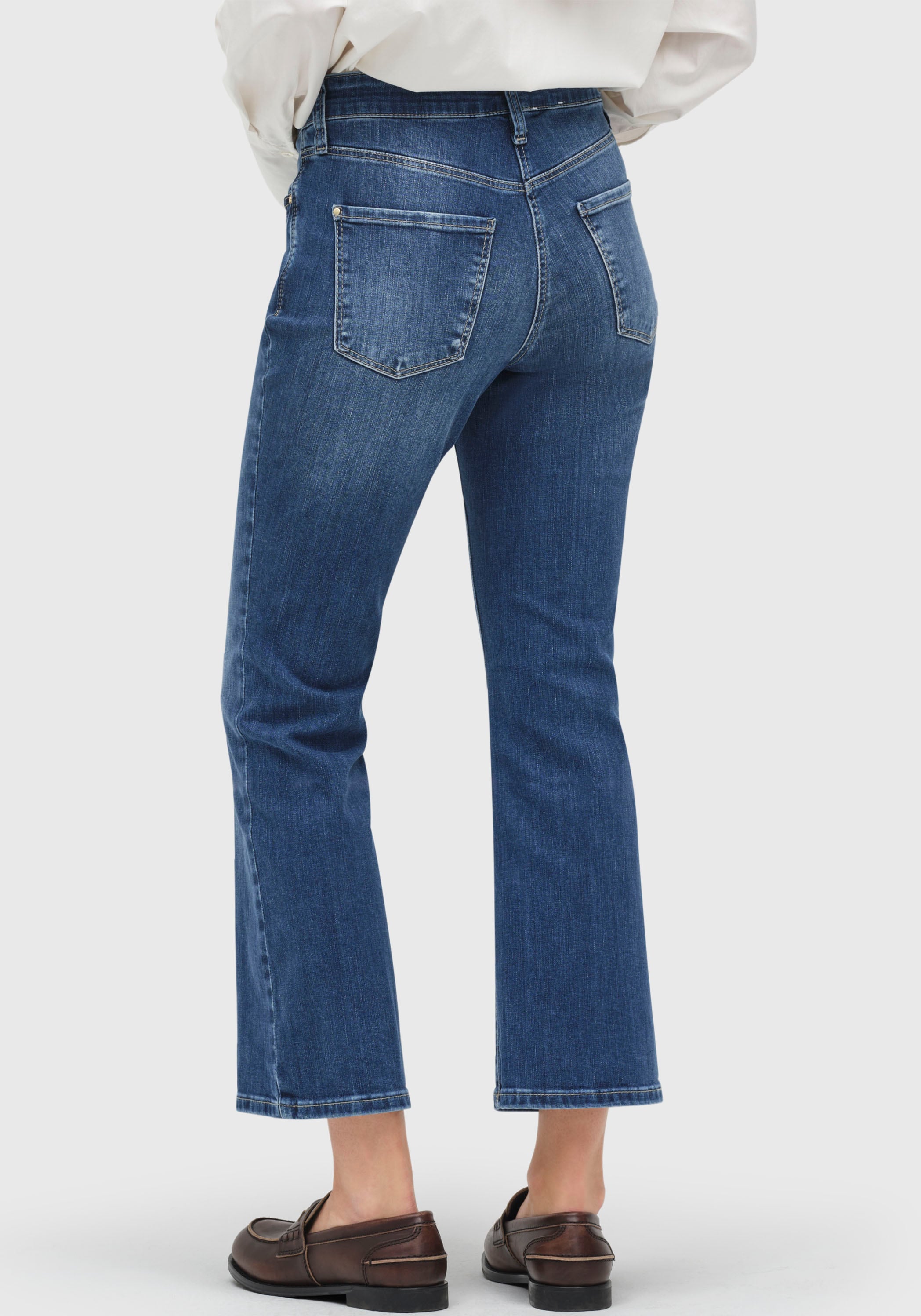 MAC 3/4-Jeans »Dream Kick« Saum modisch verkürzt und leicht ausgestellt