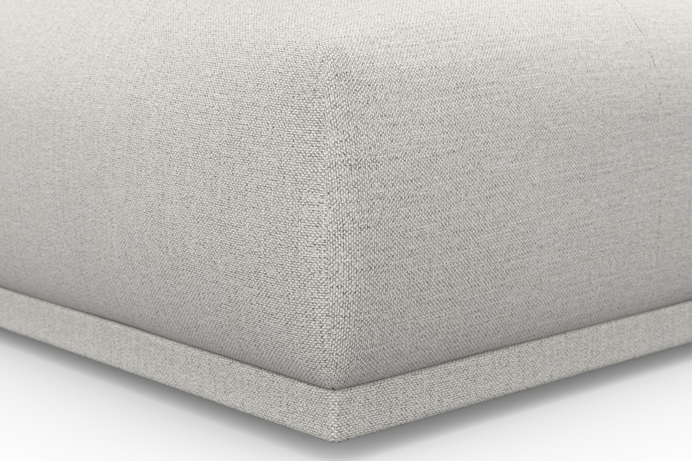 TRENDMANUFAKTUR Hocker »Braga, mit hochwertigem Kaltschaum, quadratisch, in Cord erhältlich«, (1 St.), moderner Polsterhocker, 85/42/85 cm (B/H/T)