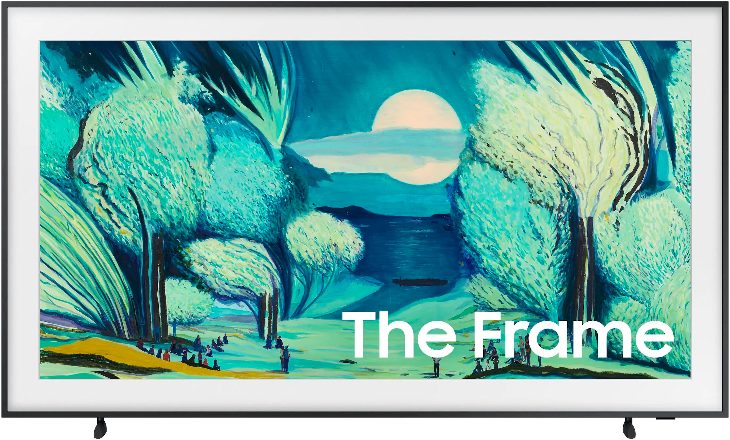 Samsung QLED-Fernseher »GQ55LS03FAU«, 4K Ultra HD, Smart-TV, The Frame, Mattes Display, Art Mode, Austauschbare Rahmen, Dolby Atmos