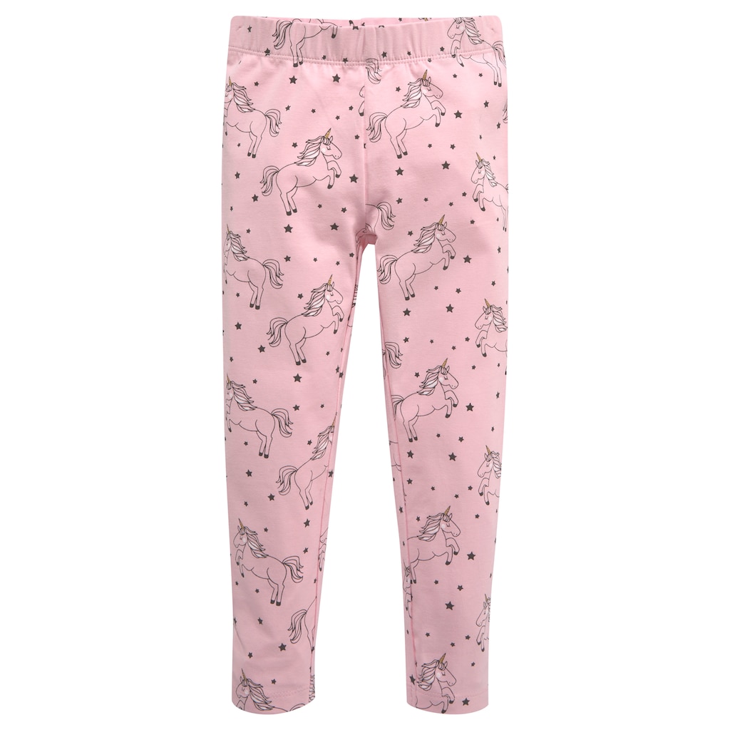 KIDSWORLD Leggings »für kleine Mädchen«, (Packung, 2 tlg.)