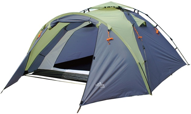 Explorer Igluzelt »Flash 3« 3 Personen in grün, Größe B/H/L: 220 cm x 120 cm x 220 cm