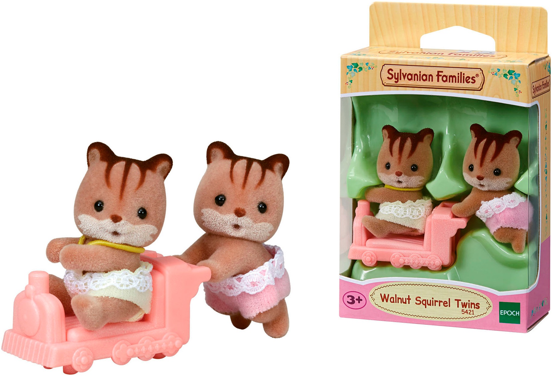Sylvanian Families Spielfigur »Walnuss Eichhörnchen Zwillinge (5421)«