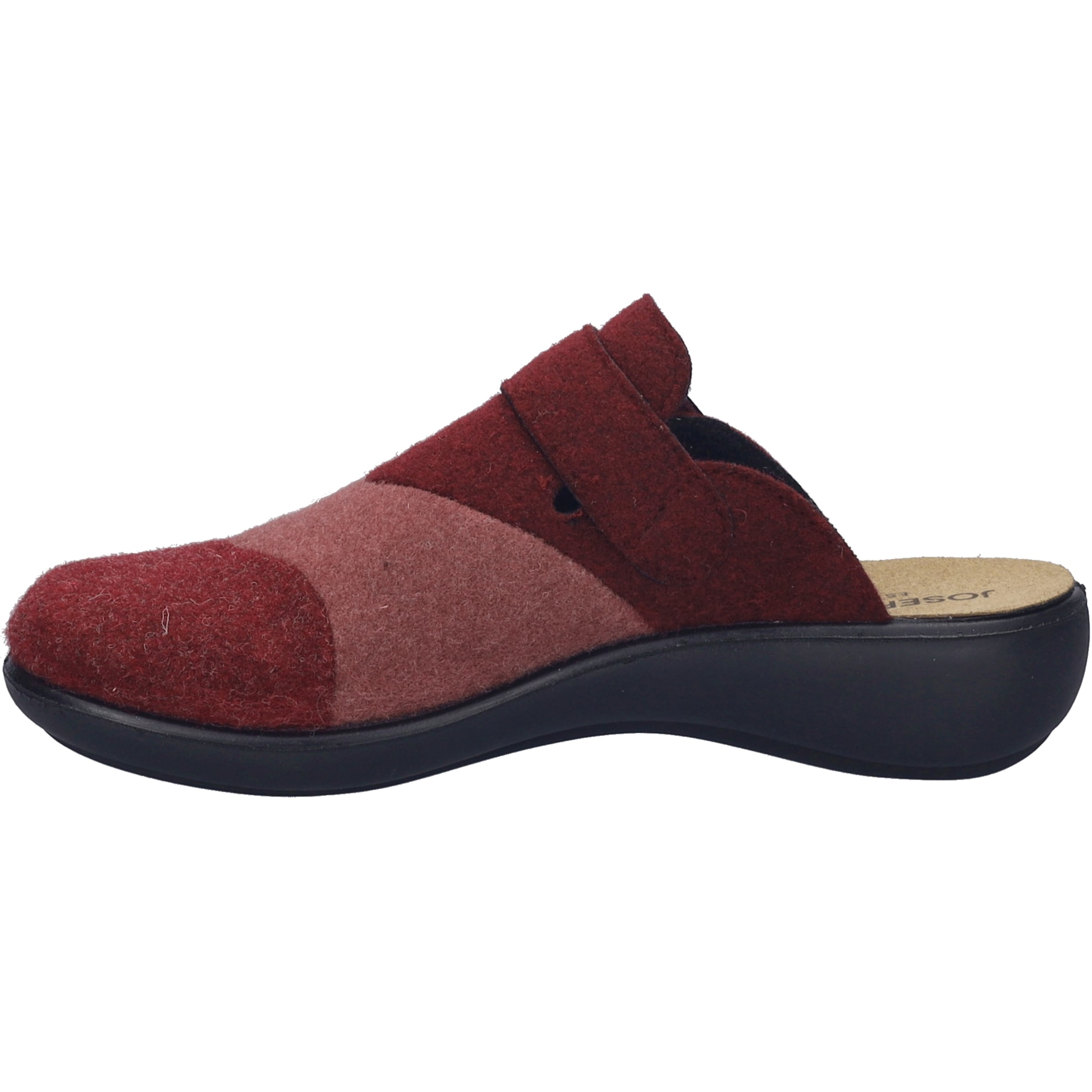 Josef Seibel Hausschuh »Korsika 308, bordeaux-multi«