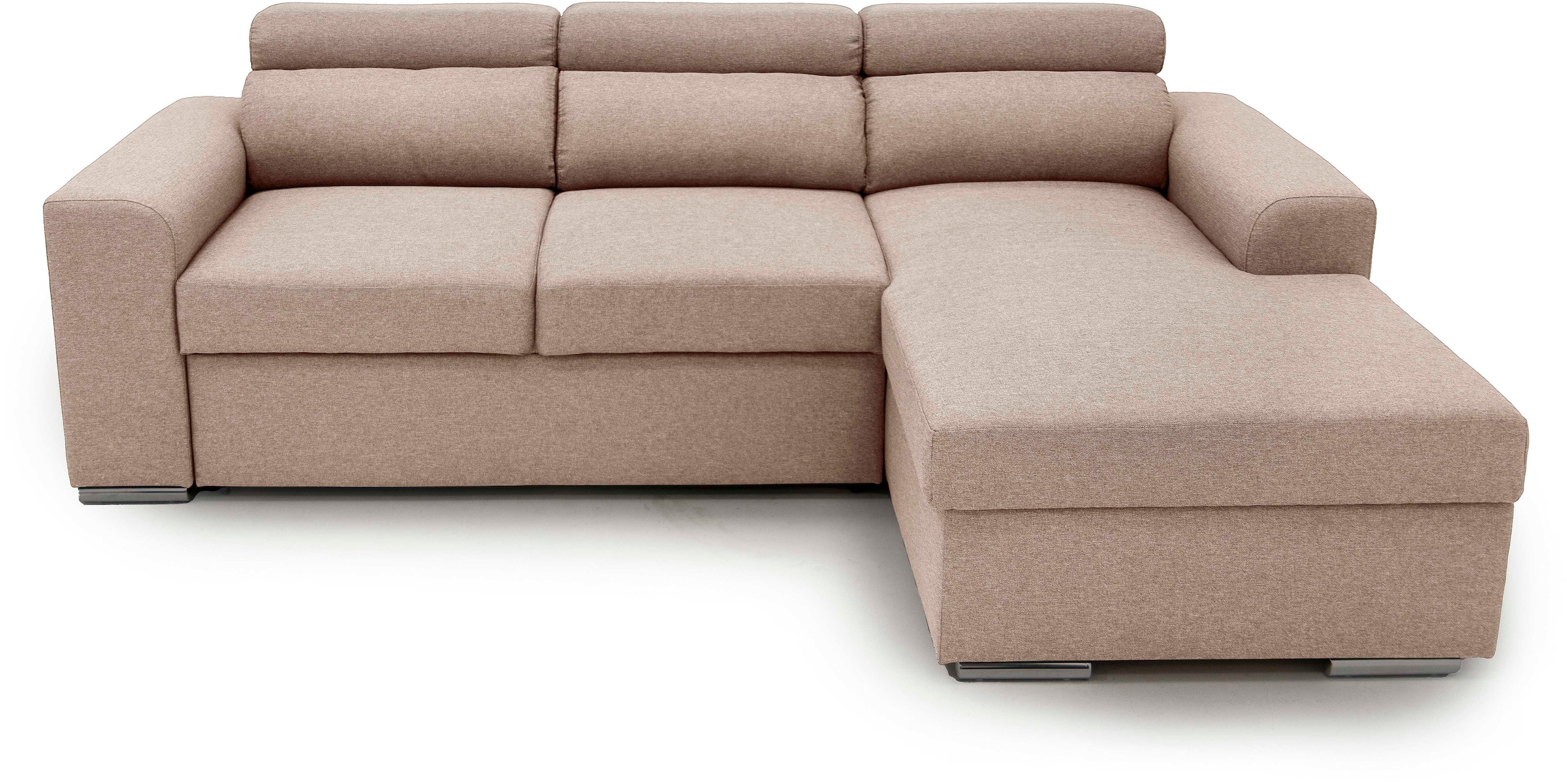 GEPADE Ecksofa »Hella, L-Form«, inkl. Bettfunktion und Bettkasten