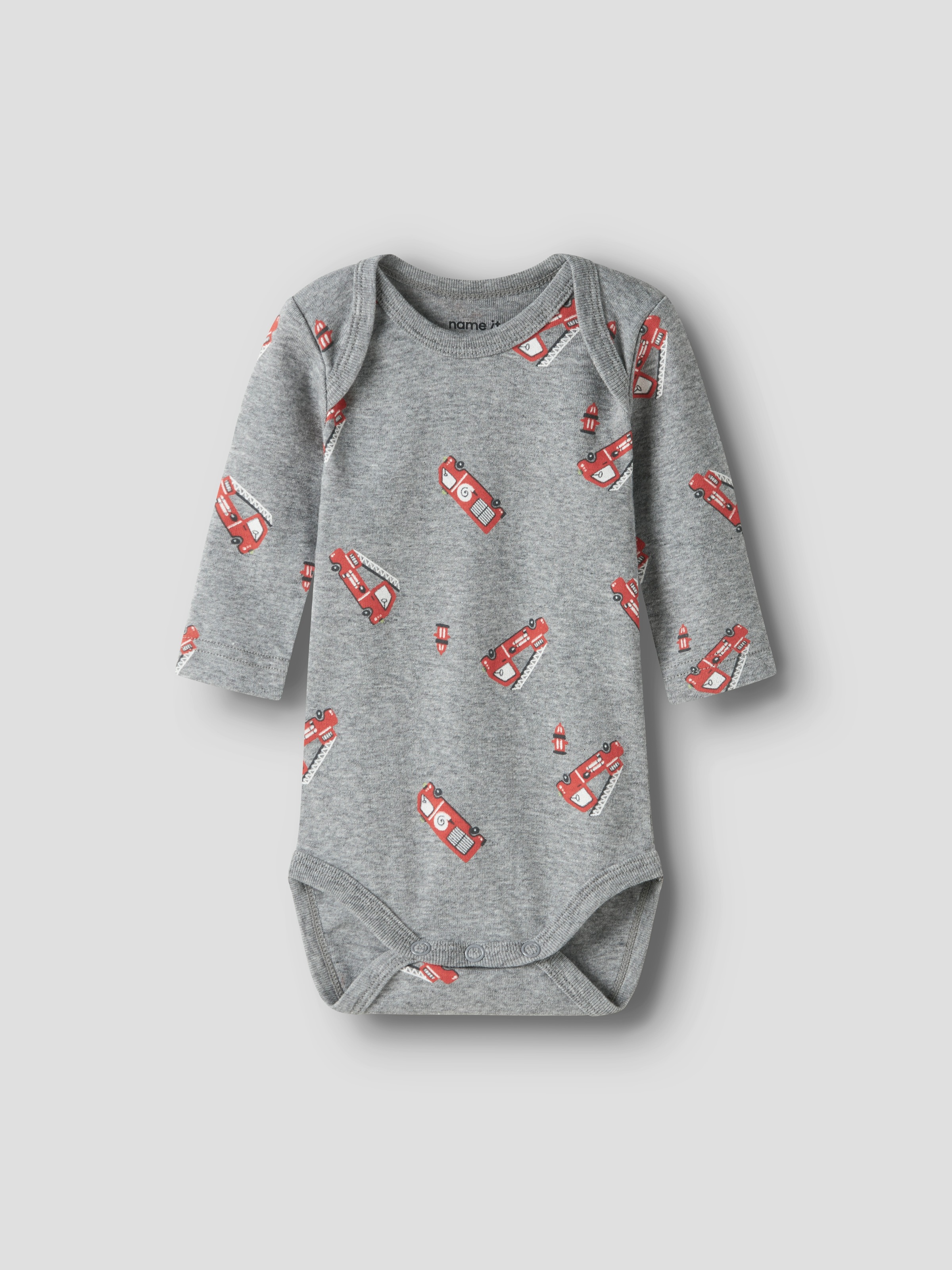 Name It Langarmbody »NBMBODY 3P LS FIRETRUCK NOOS« Packung, 3 tlg.
