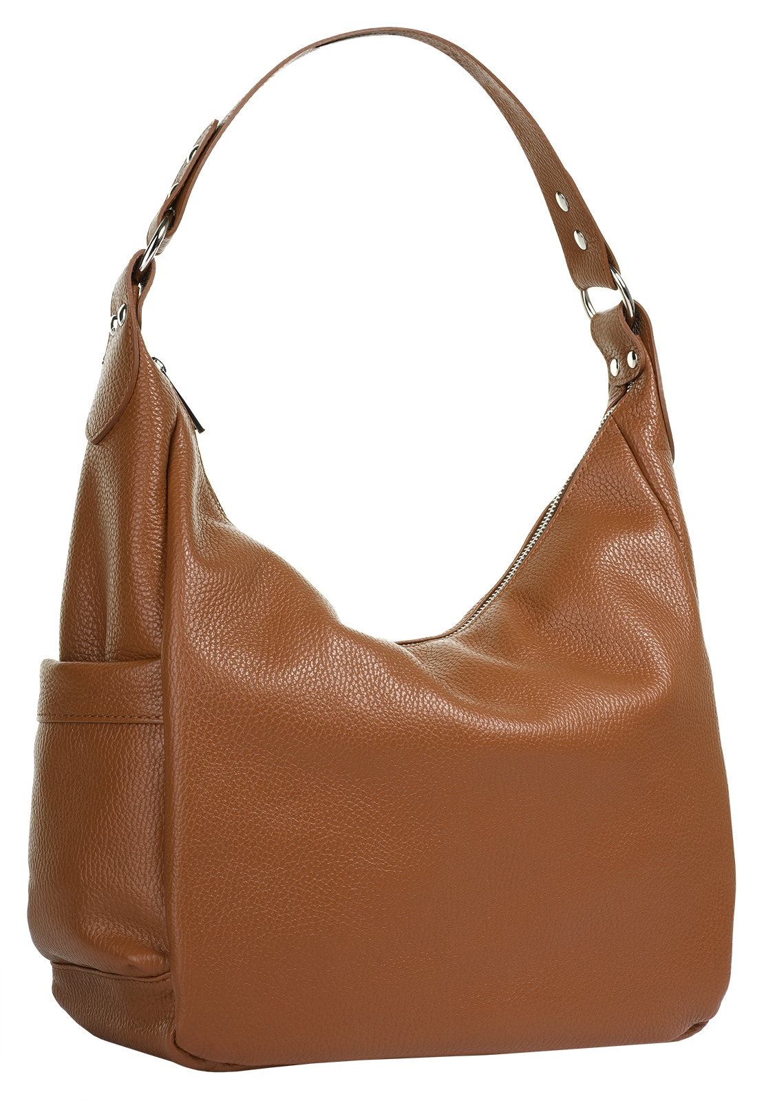 Samantha Look Shopper echt Leder, Made in Italy