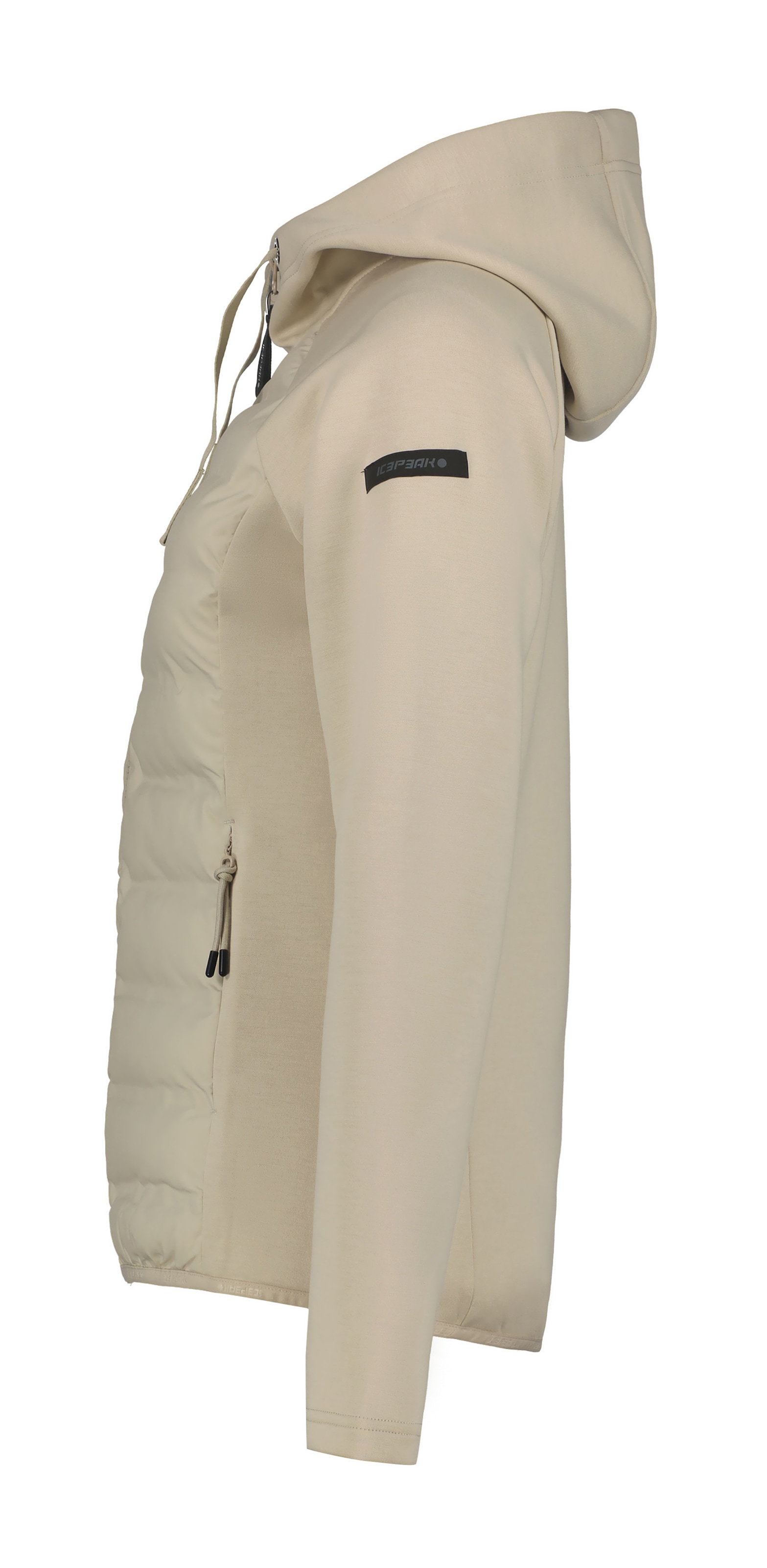 Icepeak Hybridjacke »ICEPEAK ASHBURN« für Erwachsene, mit wärmenden Materialeigenschaften, mit Kordelzügen
