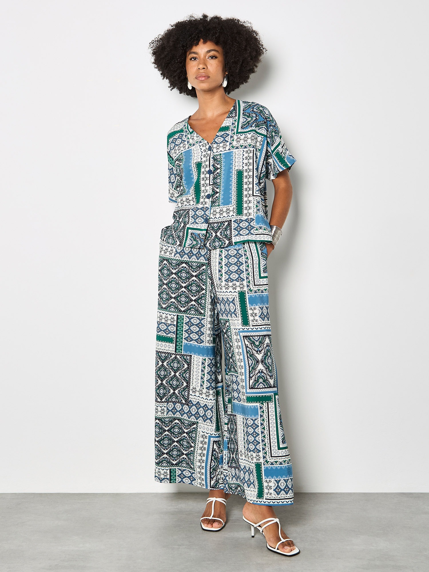 Apricot Stoffhose »Hose«  mit weitem Bein
