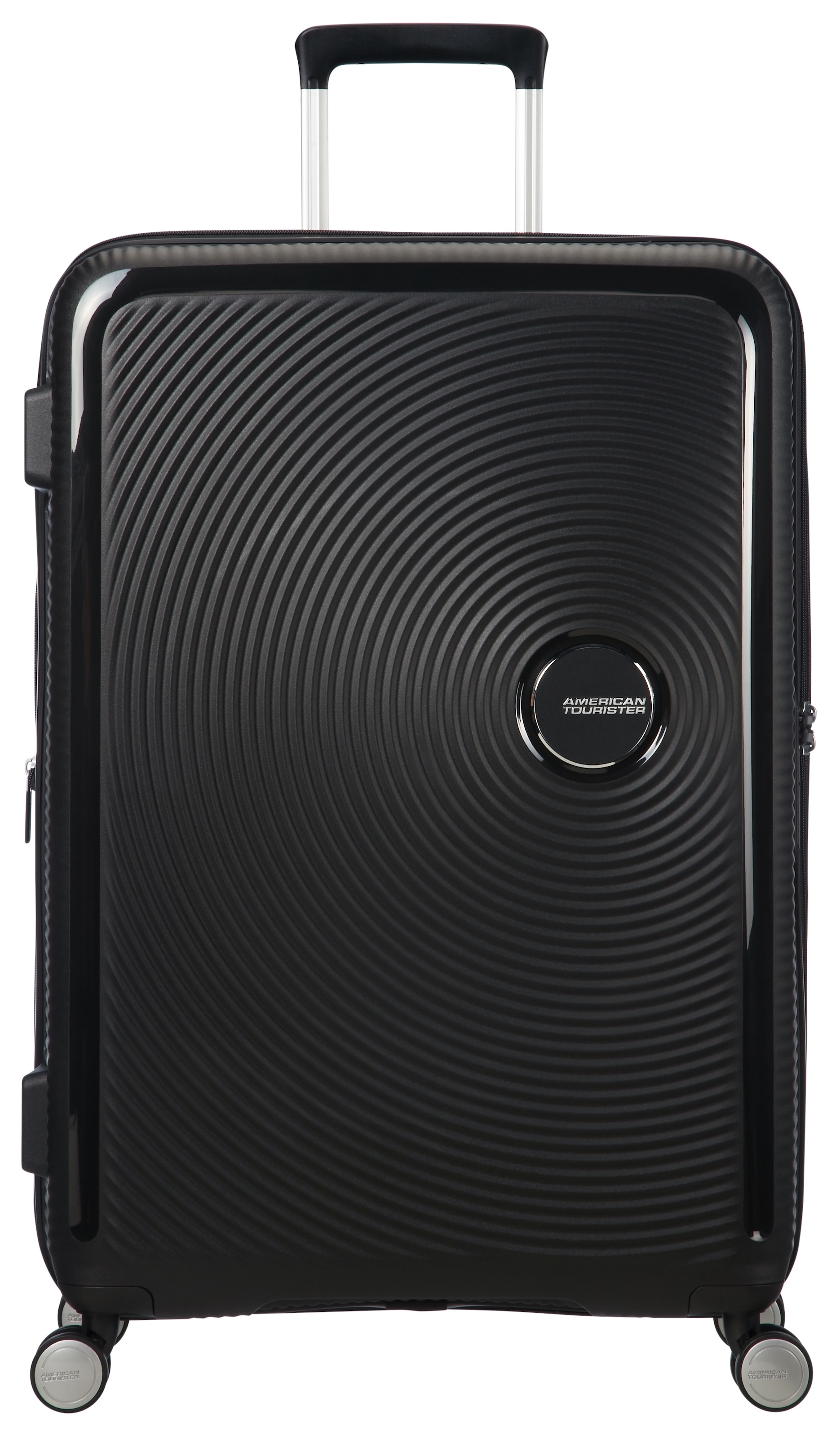 American Tourister® Hartschalen-Trolley »SOUNDBOX 55«, 4 Rollen, Koffer Reisegepäck Handgepäck-Koffer TSA-Zahlenschloss