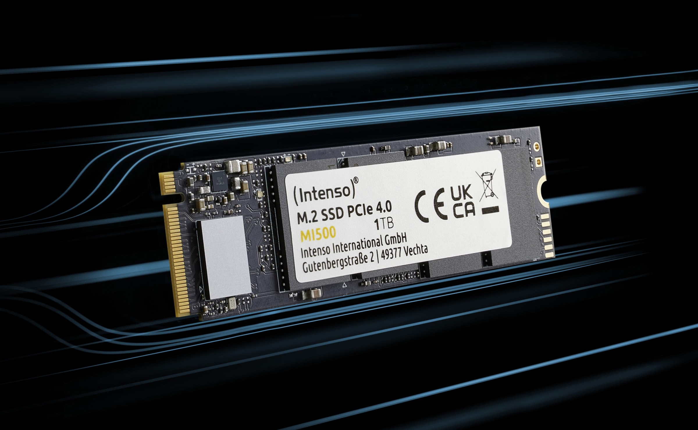 Intenso interne SSD »3836450«, Anschluss PCIe 4.0x4