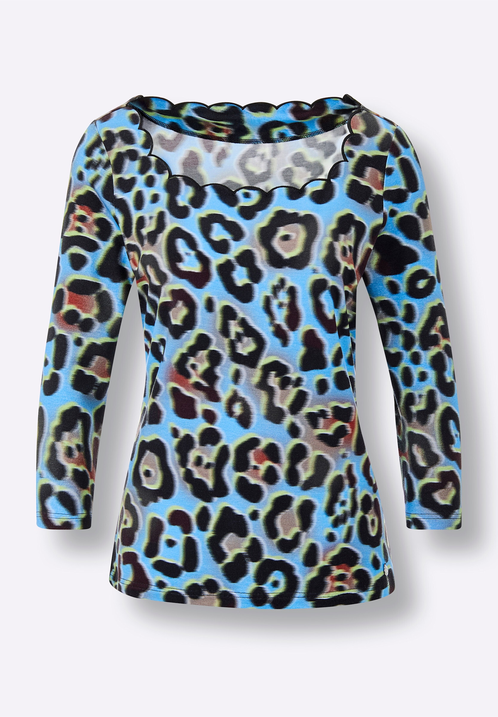 creation L T-Shirt »Lyocell-Shirt 3/4-Arm-Shirt im exklusiven Digitalprint«